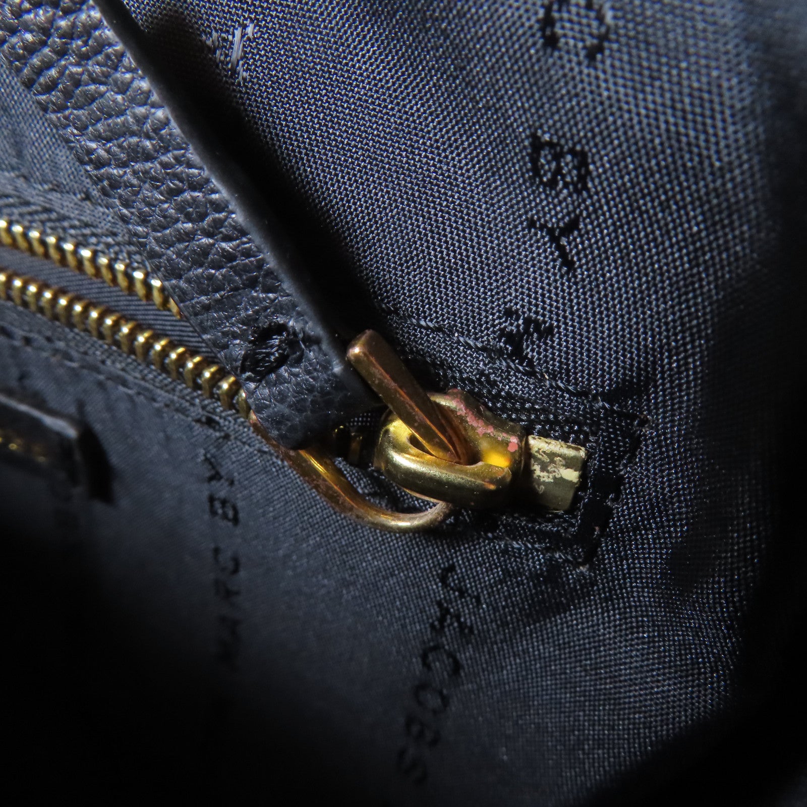 MARC BY MARC JACOBS 牛皮皮革Hand Bag金扣手挽袋藍色/黑色/金色/啡色
