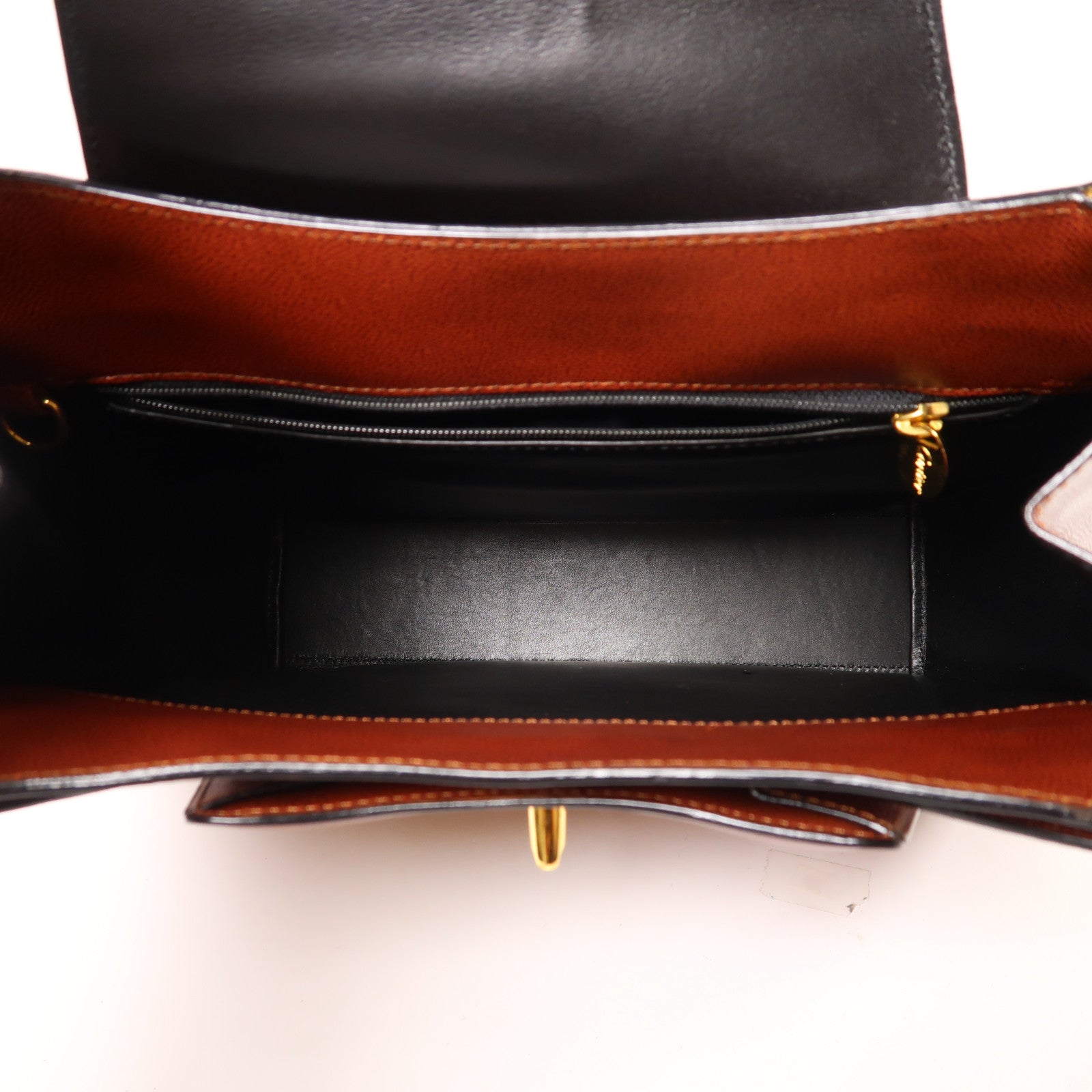 SELECTION 牛皮皮革Panthere Shoulder Bag金扣肩背袋