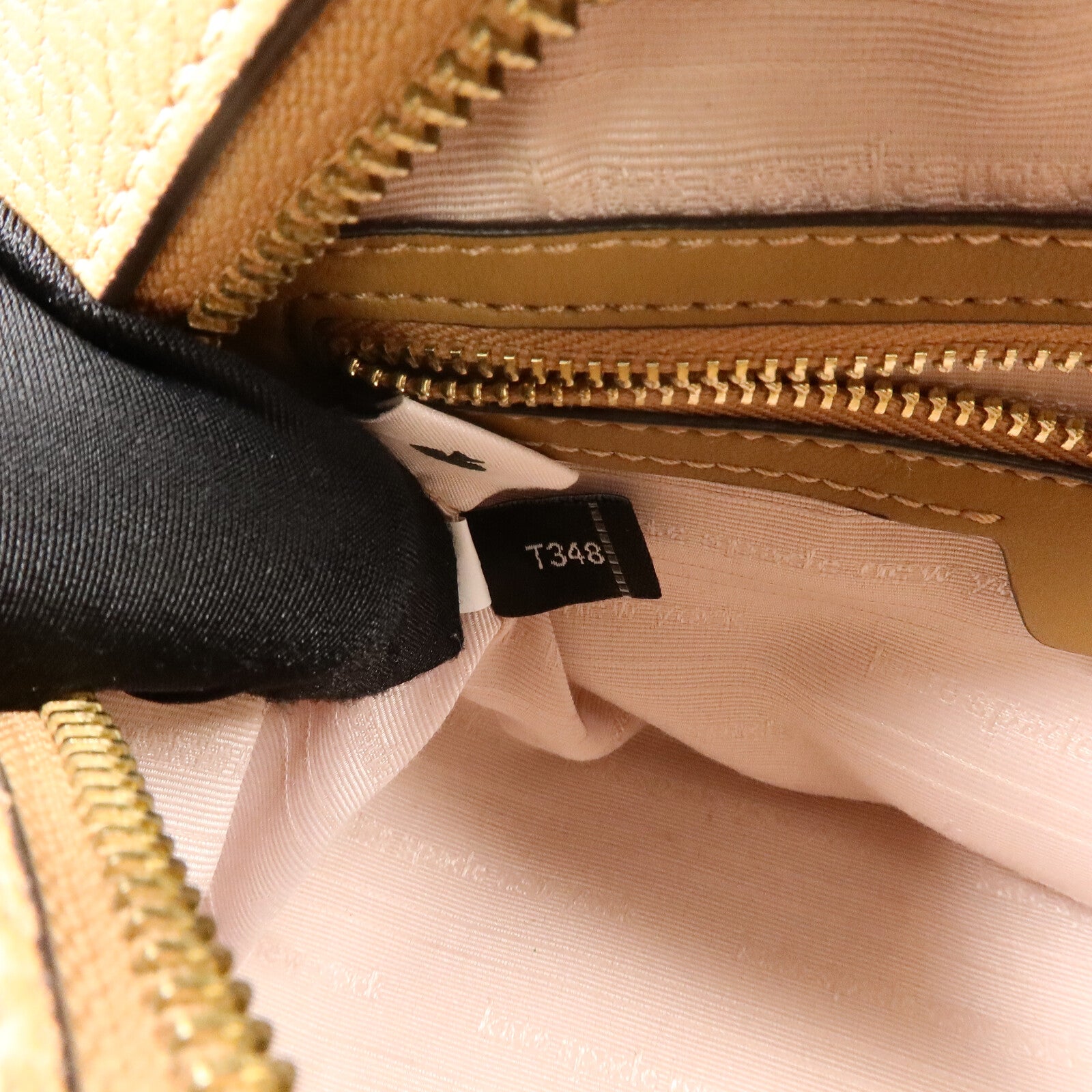 Kate Spade 皮革/提花織布Racing Stripe Addy Medium Dome肩背袋