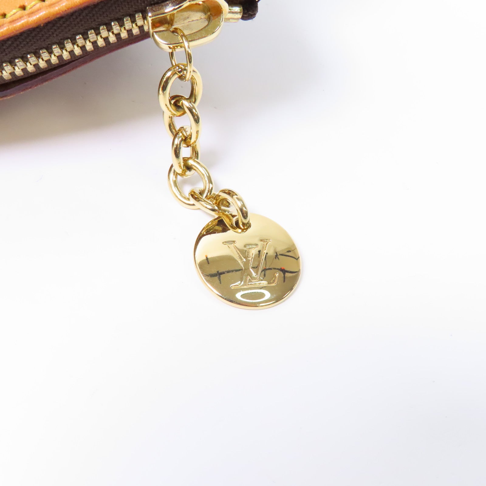 LOUIS VUITTON Monogram Tivoli PM金扣手挽袋啡色
