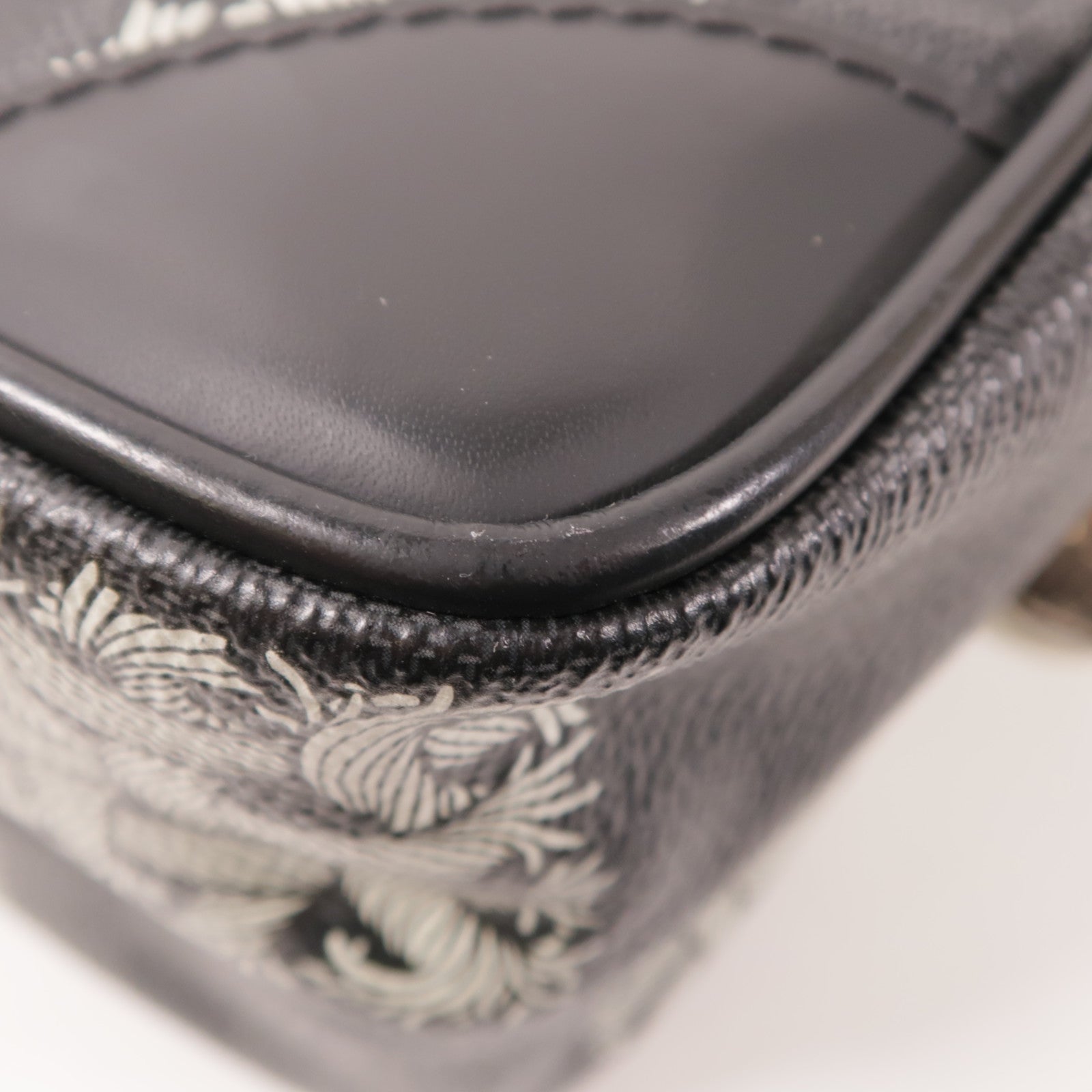 LOUIS VUITTON Damier Graphite Christopher Nemeth Amazon銀扣肩背袋