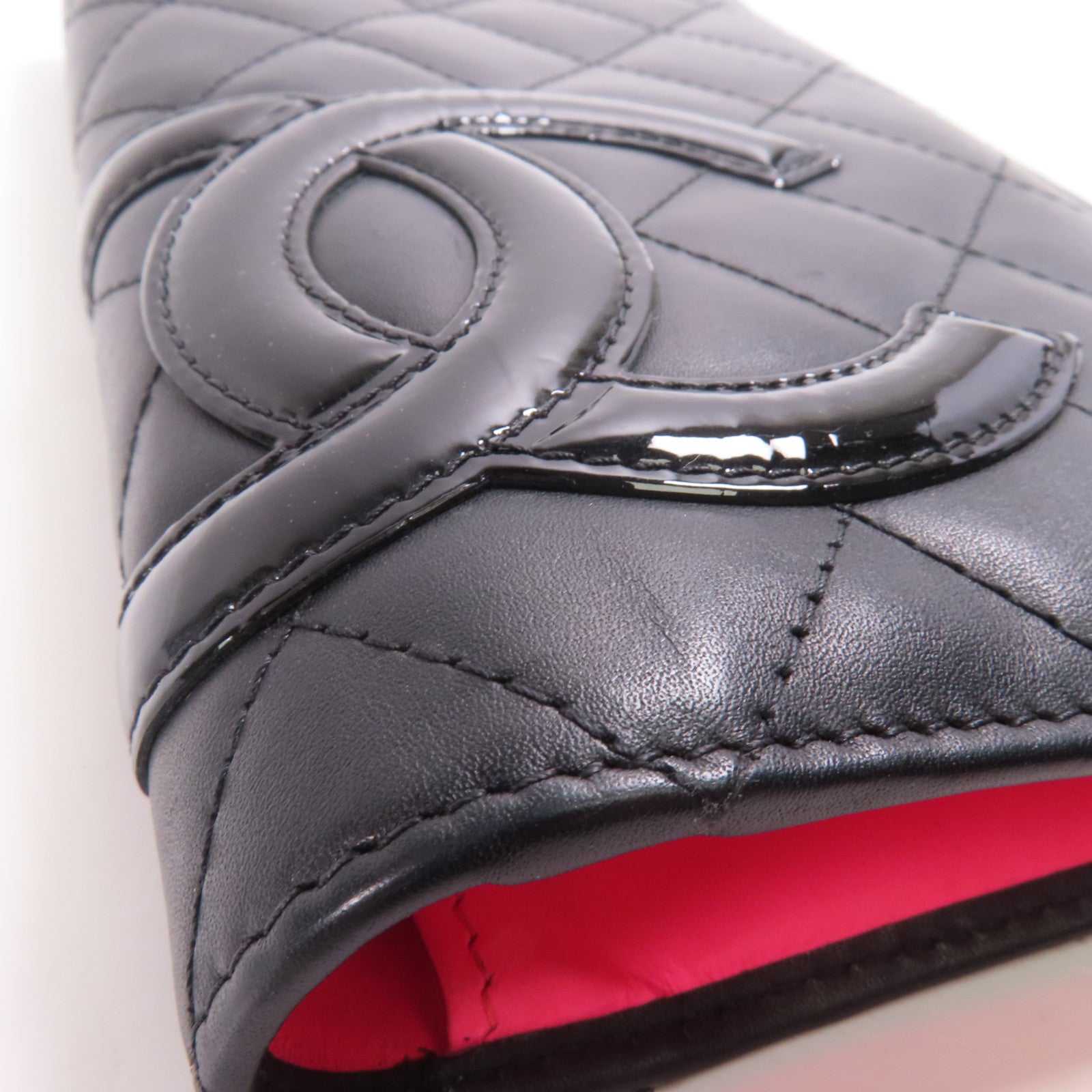 CHANEL 牛皮皮革Cambon Long Wallet長錢包