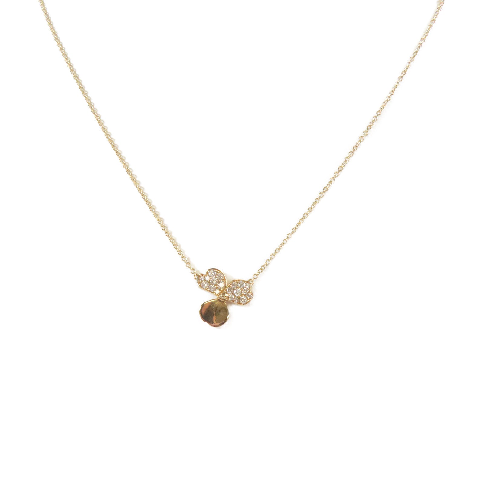 TIFFANY＆CO 【激減優惠】18K黃金Necklace項鍊#40cm
