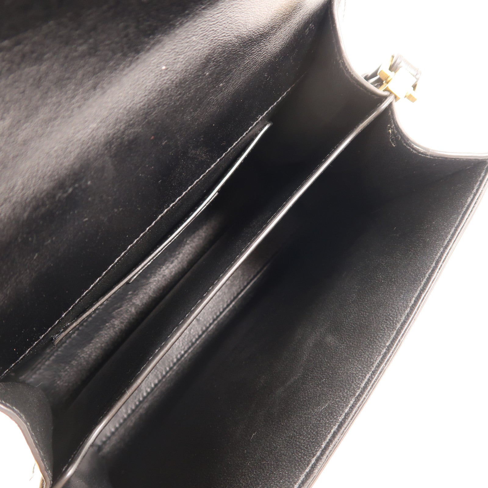 SAINT LAURENT 牛皮皮革2 Way Shoulder Bag金扣手挽肩背兩用袋