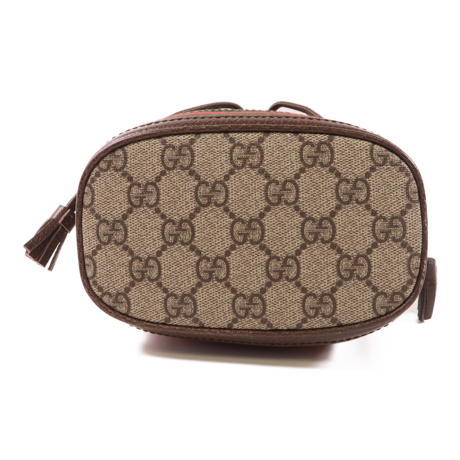 GUCCI 塗層帆布Ophidia Bucket Bag肩背袋