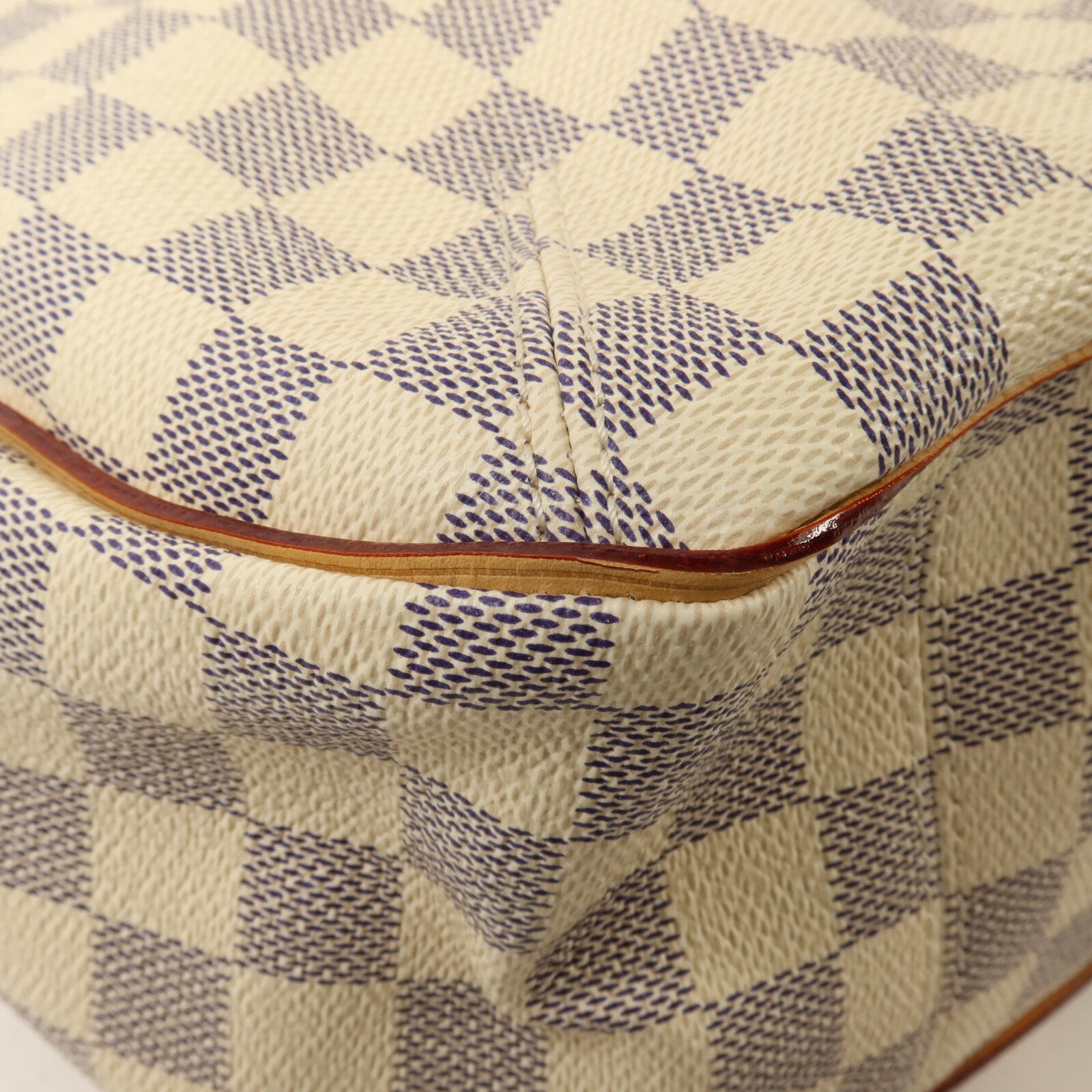 LOUIS VUITTON Damier Azur Soffi手挽肩背兩用袋