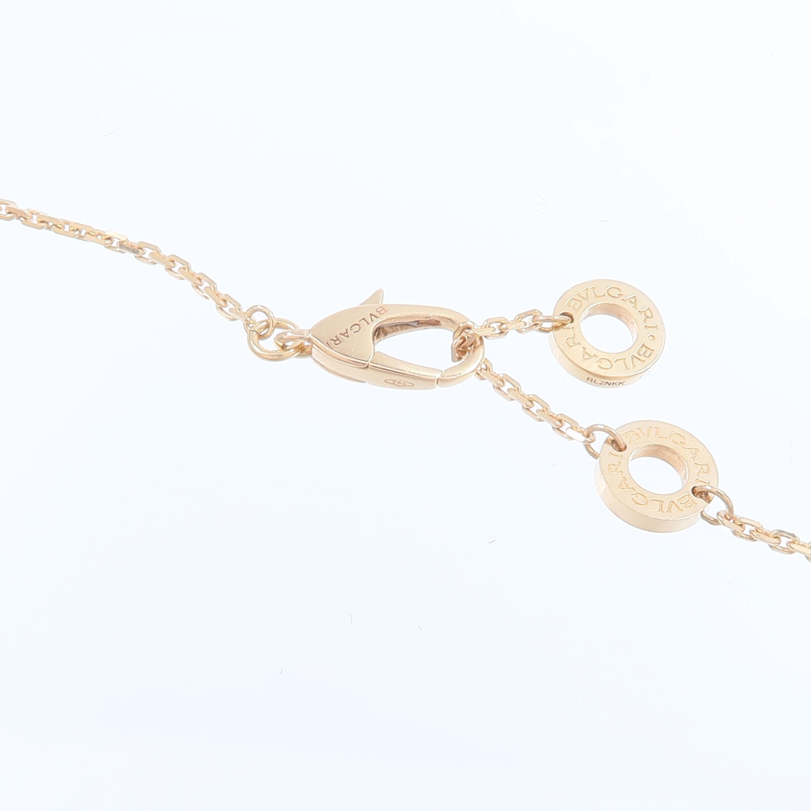 BVLGARI 18K玫瑰金Divas'Dream Necklace珍珠母貝項鍊