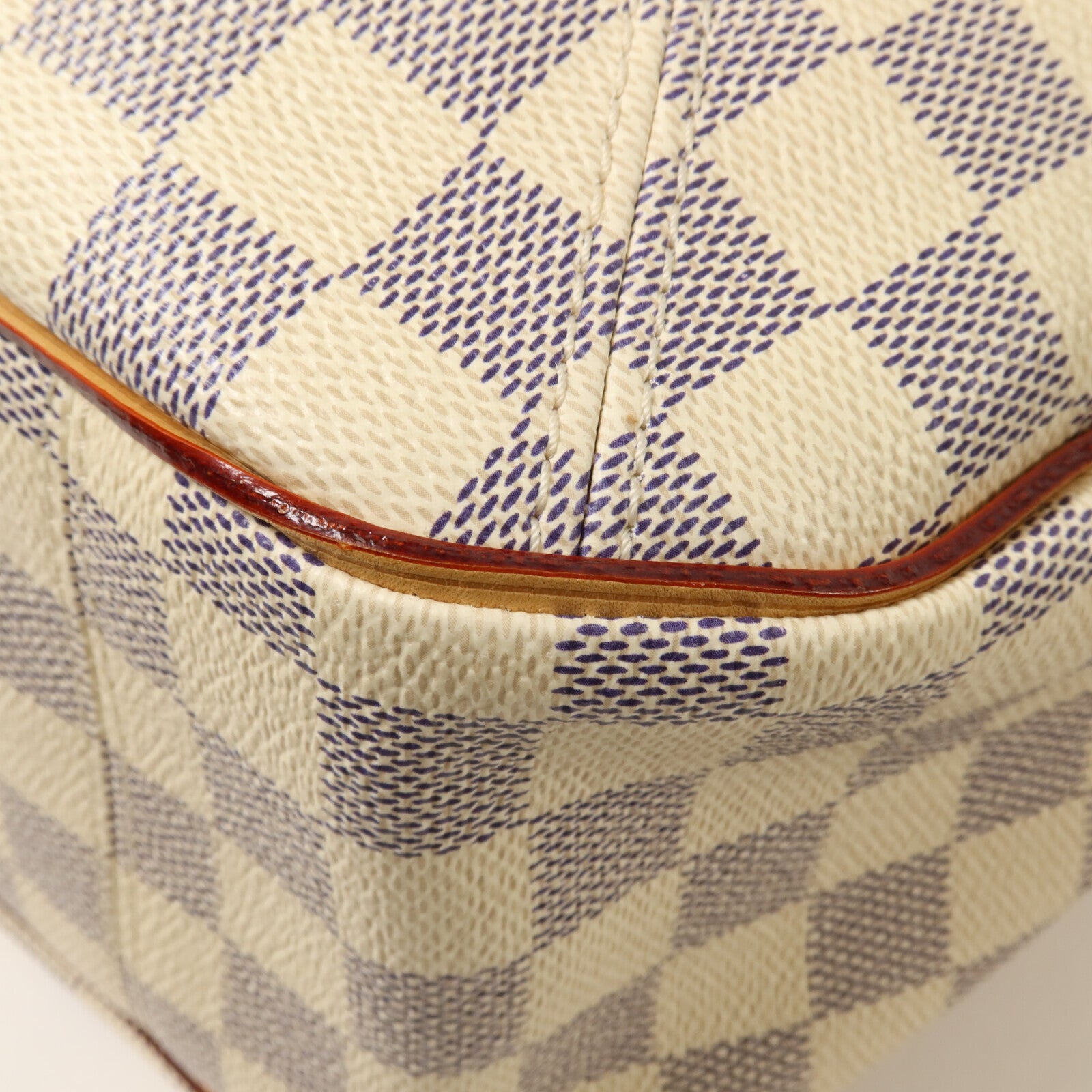 LOUIS VUITTON Damier Azur Soffi手挽肩背兩用袋