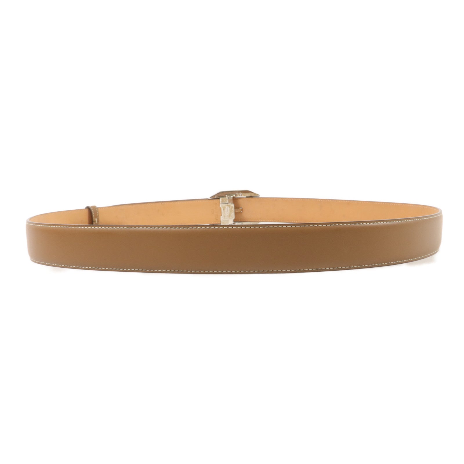 CARTIER 牛皮皮革Santos de Cartier Belt 105cm皮帶