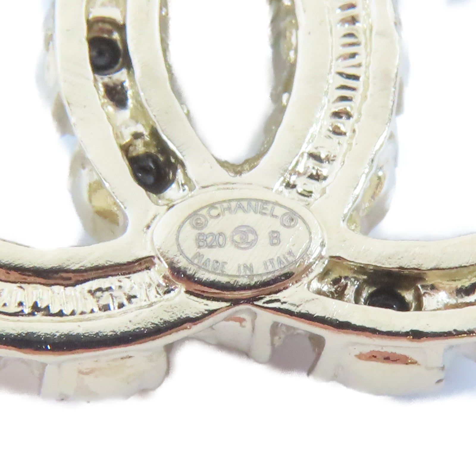 CHANEL 金屬Earrings耳環金色/黑色/白色