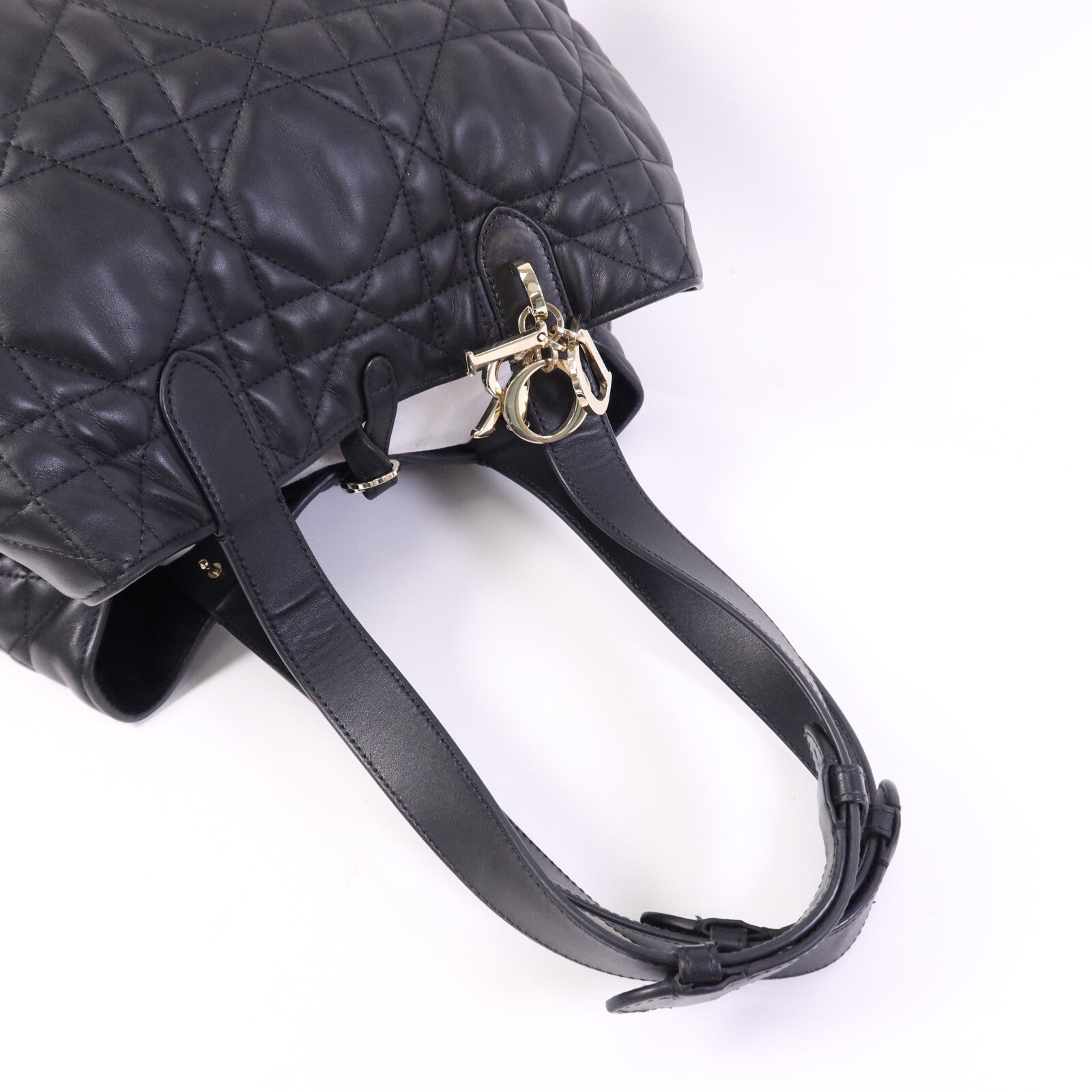 Dior 牛皮皮革Toujours Medium金扣肩背袋