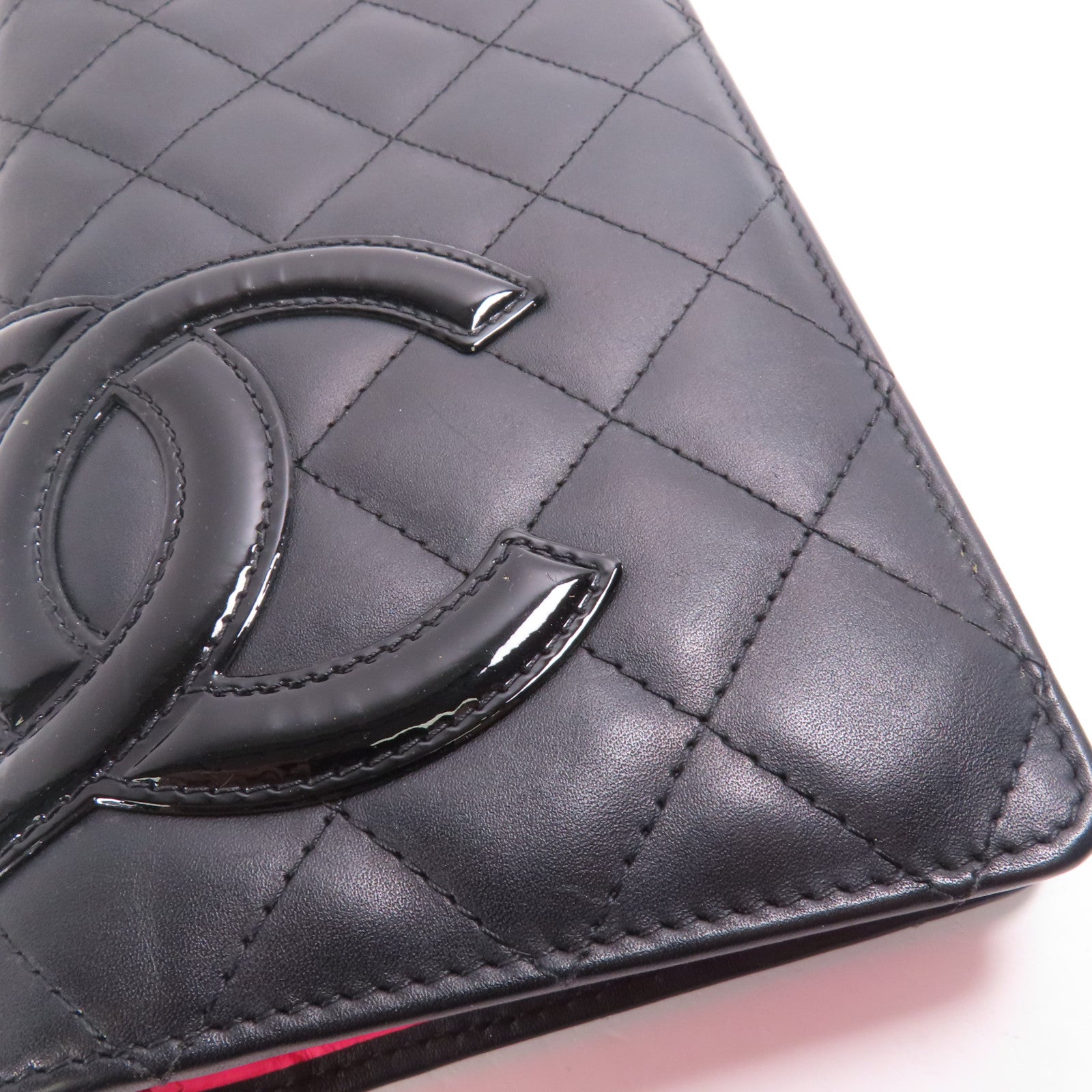 CHANEL 牛皮皮革Cambon Long Wallet長錢包