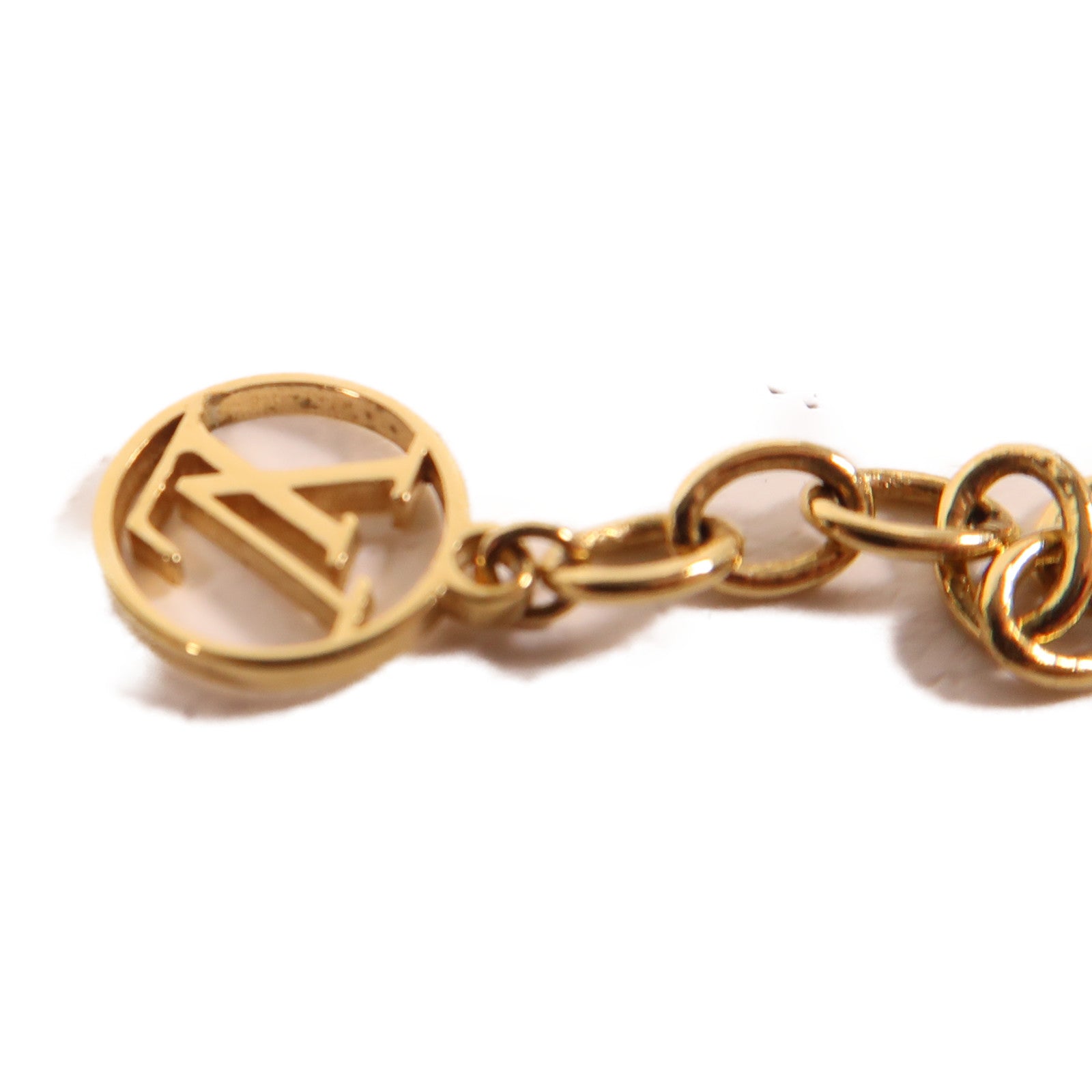 LOUIS VUITTON 金屬Vivienne Over The Moon金扣項鍊