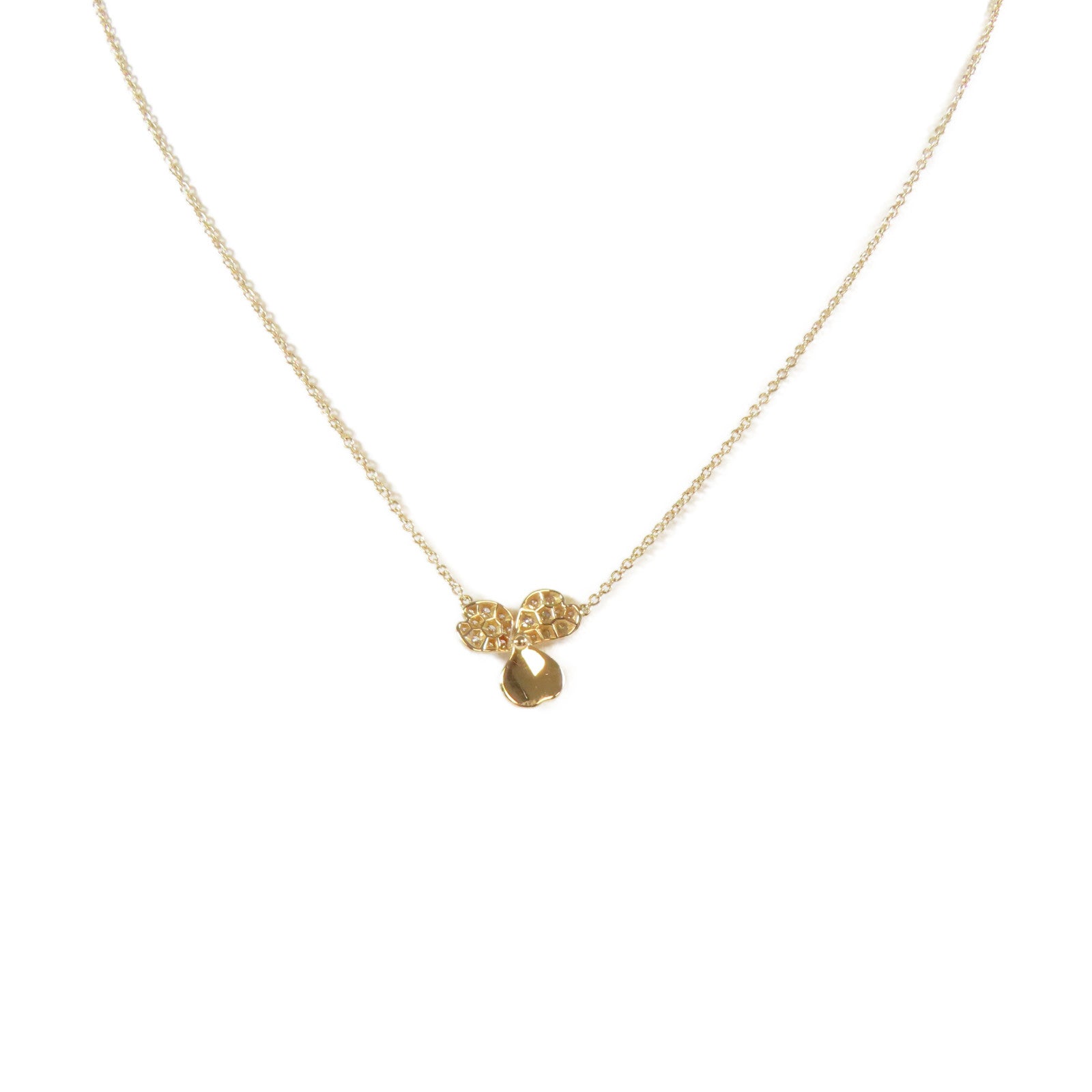 TIFFANY＆CO 【激減優惠】18K黃金Necklace項鍊#40cm