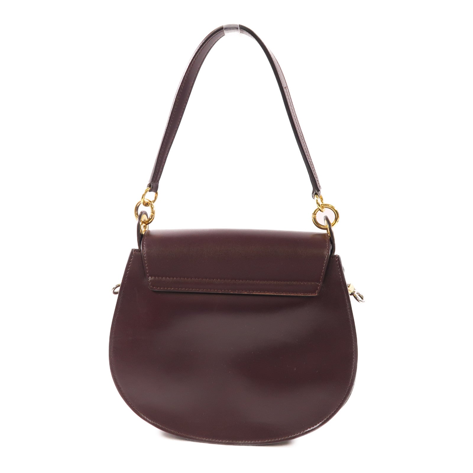 Chloe 牛皮皮革2 Way Bag金扣手挽肩背兩用袋
