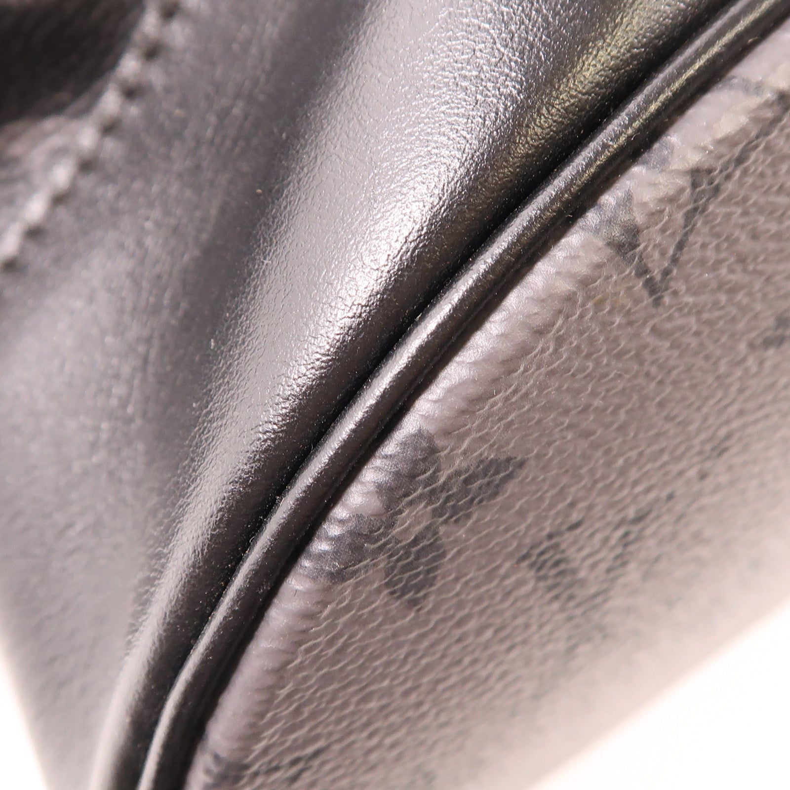 LOUIS VUITTON Monogram Eclipse Christopher MM銀扣背包