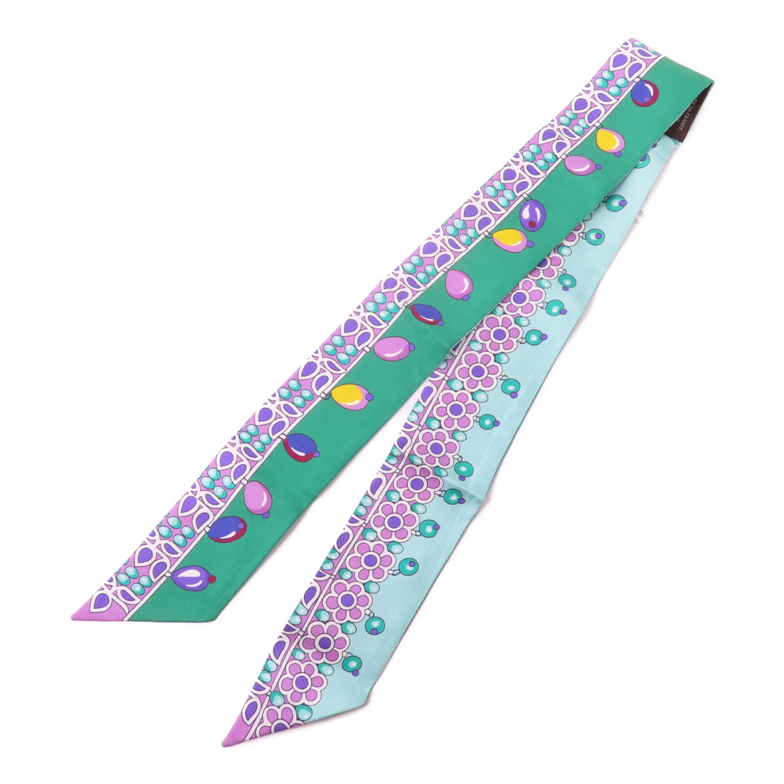 HERMES 絲質Twilly Scarf絲巾