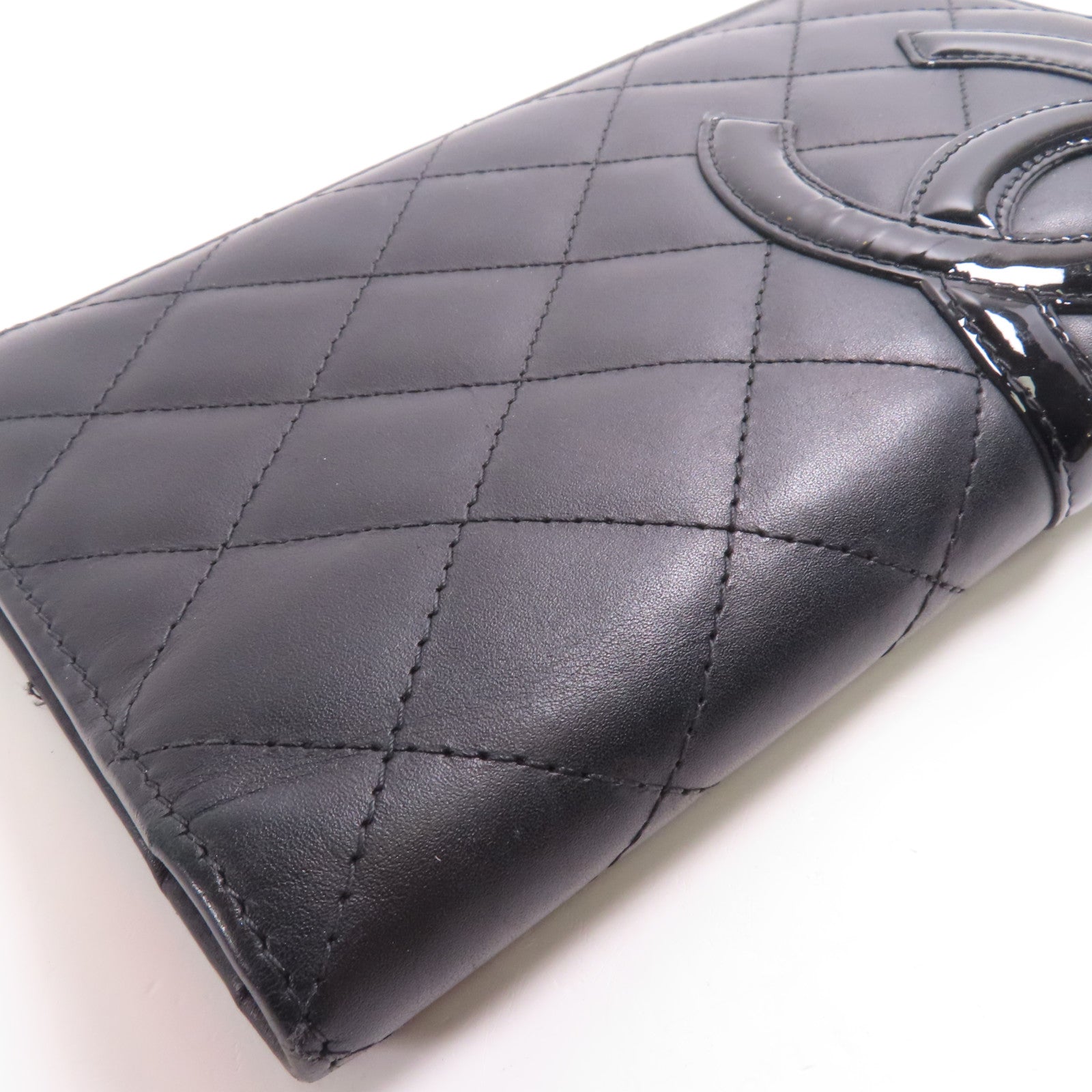 CHANEL 牛皮皮革Cambon Long Wallet長錢包