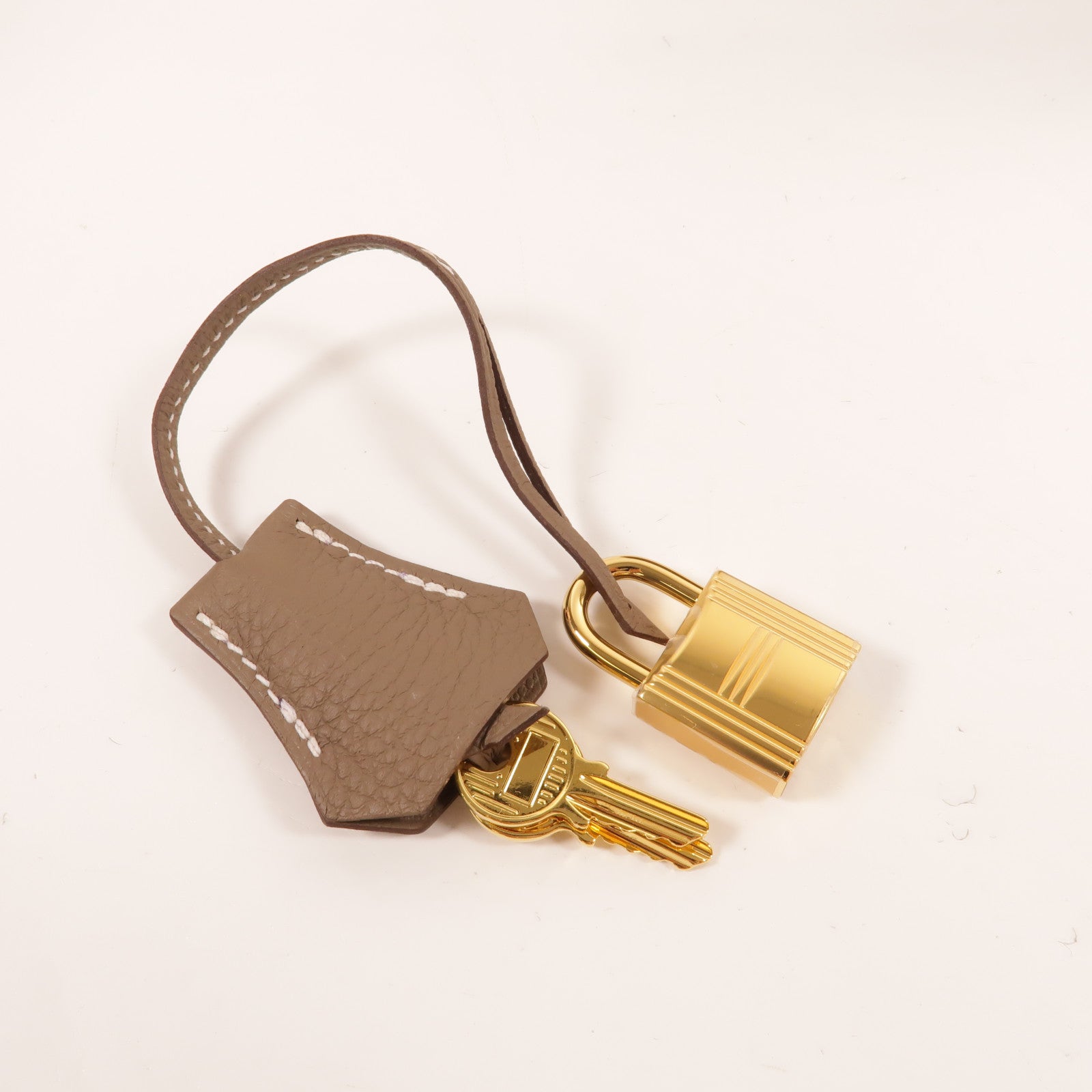 HERMES Togo皮革Birkin 25手挽袋Etoupe