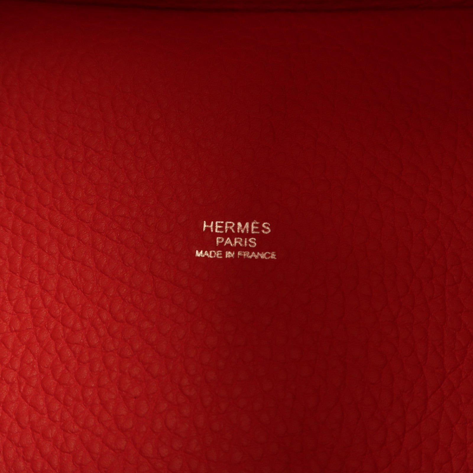 HERMES Clemence皮革Picotin PM銀扣手挽袋Rose Extreme