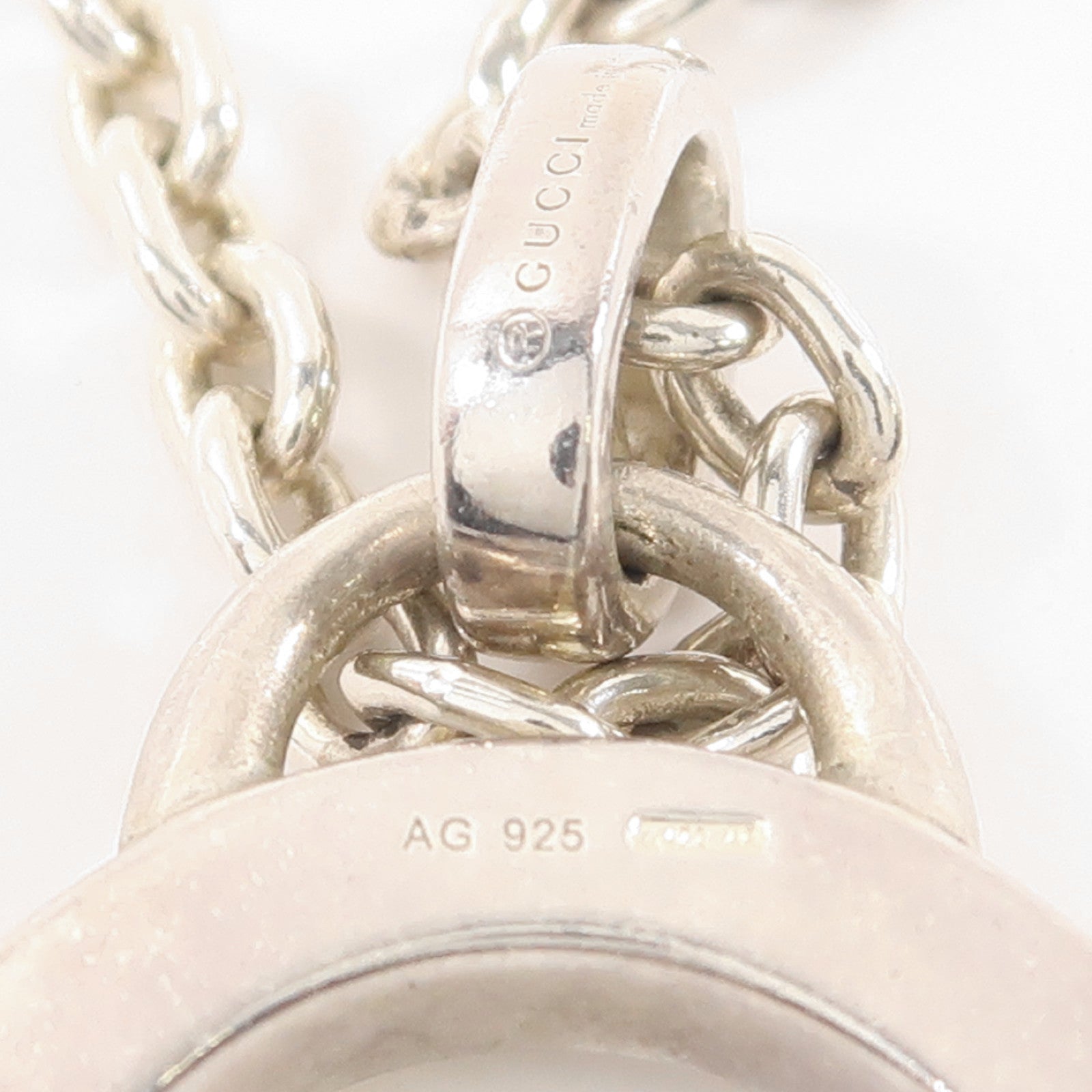 GUCCI 925純銀G Necklace項鍊
