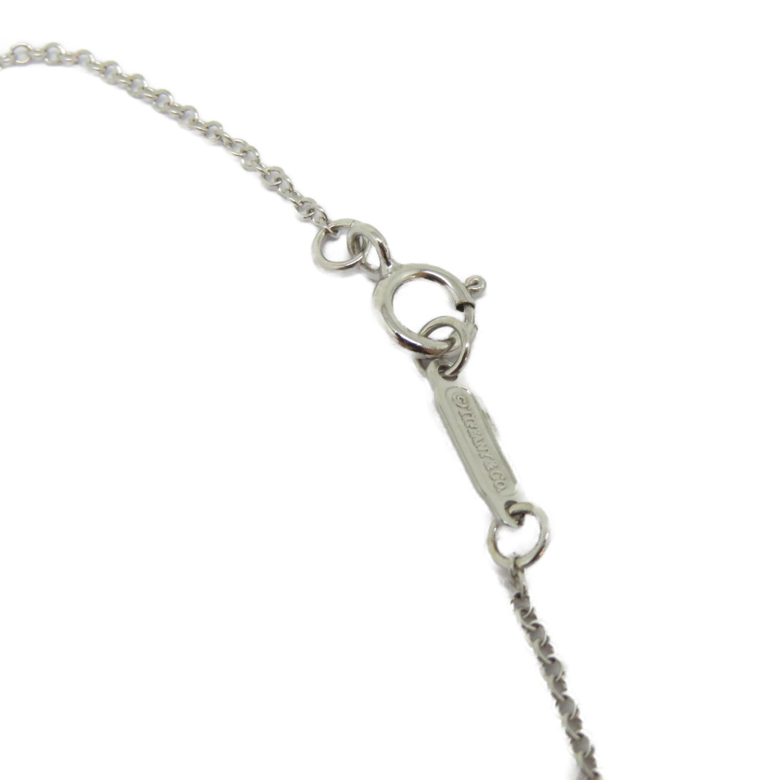 TIFFANY＆CO 【激減優惠】18K白金Atlas Necklace項鍊
