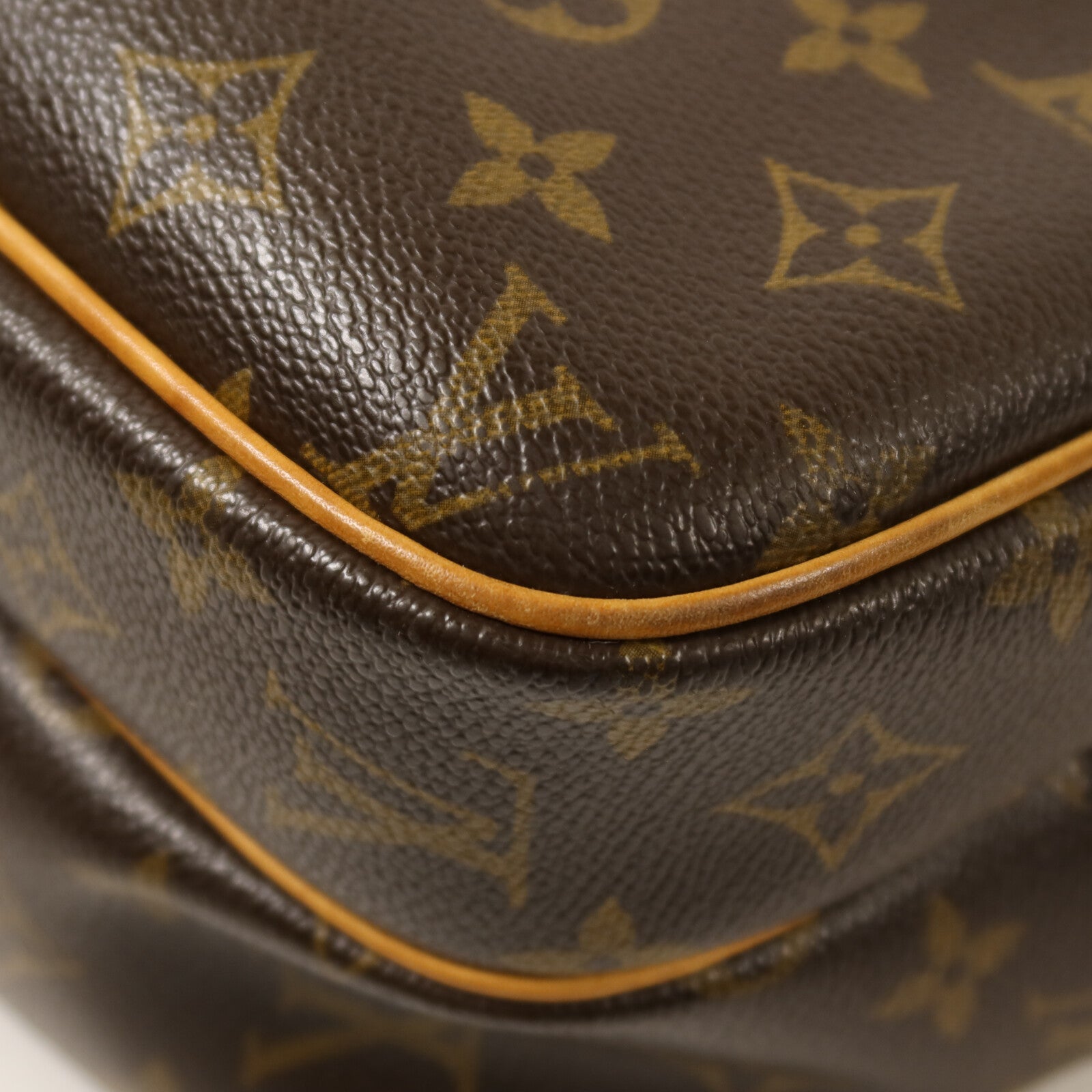 LOUIS VUITTON Monogram Reporter PM金扣肩背袋