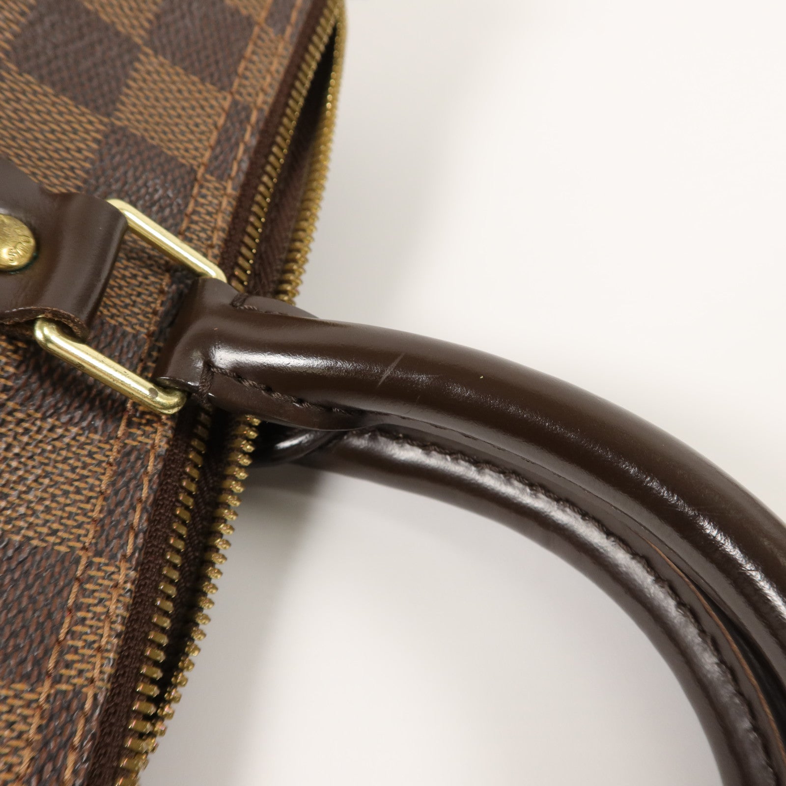 LOUIS VUITTON Damier Speedy Bandouliere 35手挽肩背兩用袋