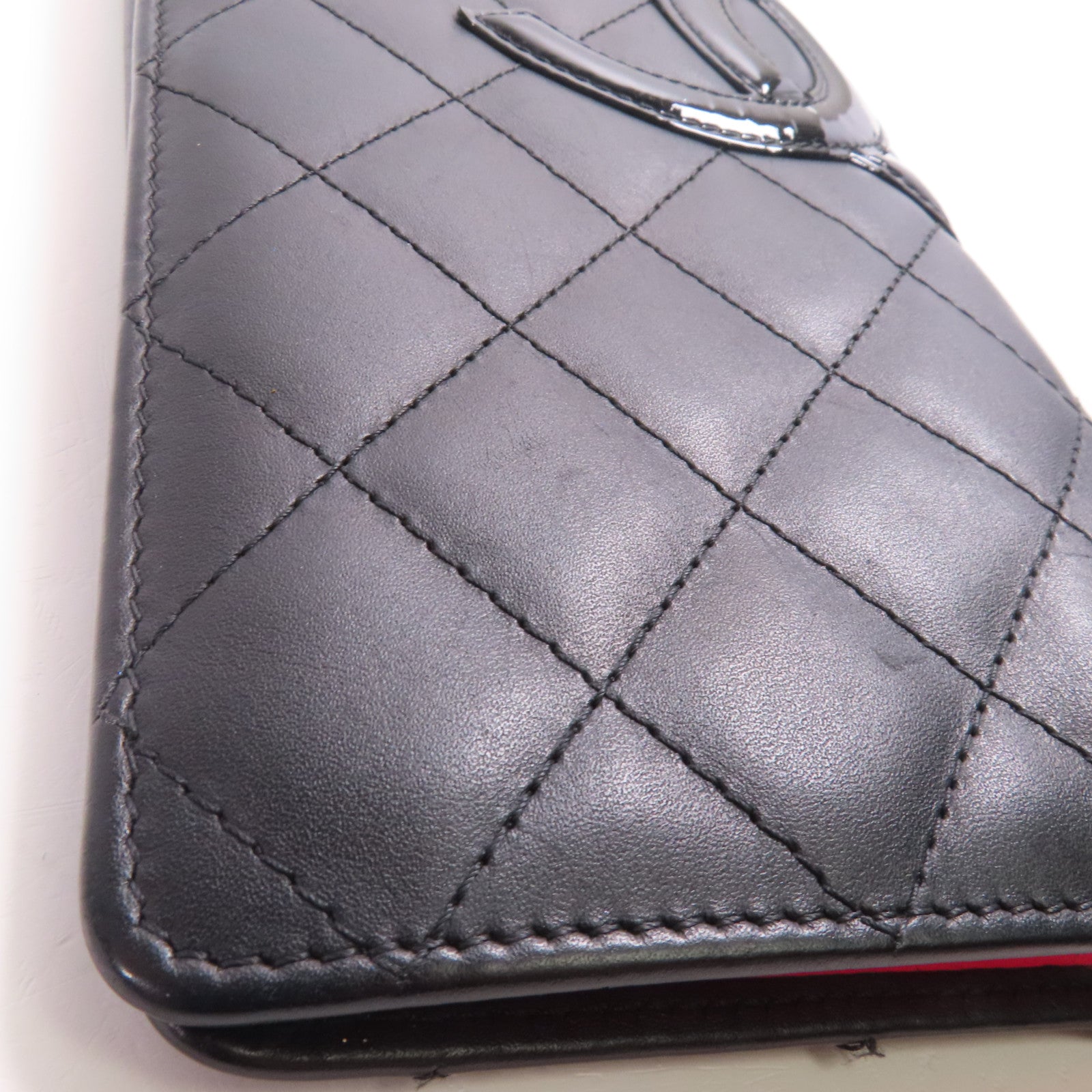 CHANEL 牛皮皮革Cambon Long Wallet長錢包