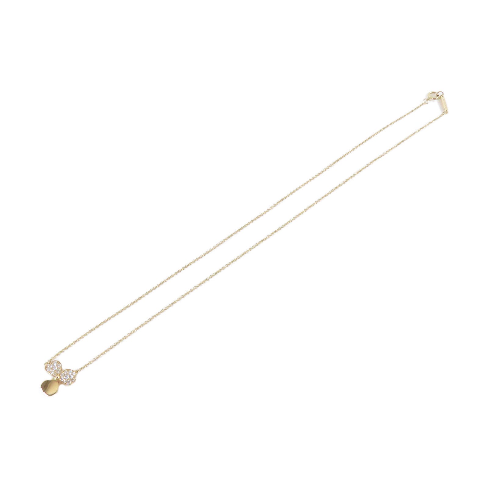 TIFFANY＆CO 【激減優惠】18K黃金Necklace項鍊#40cm