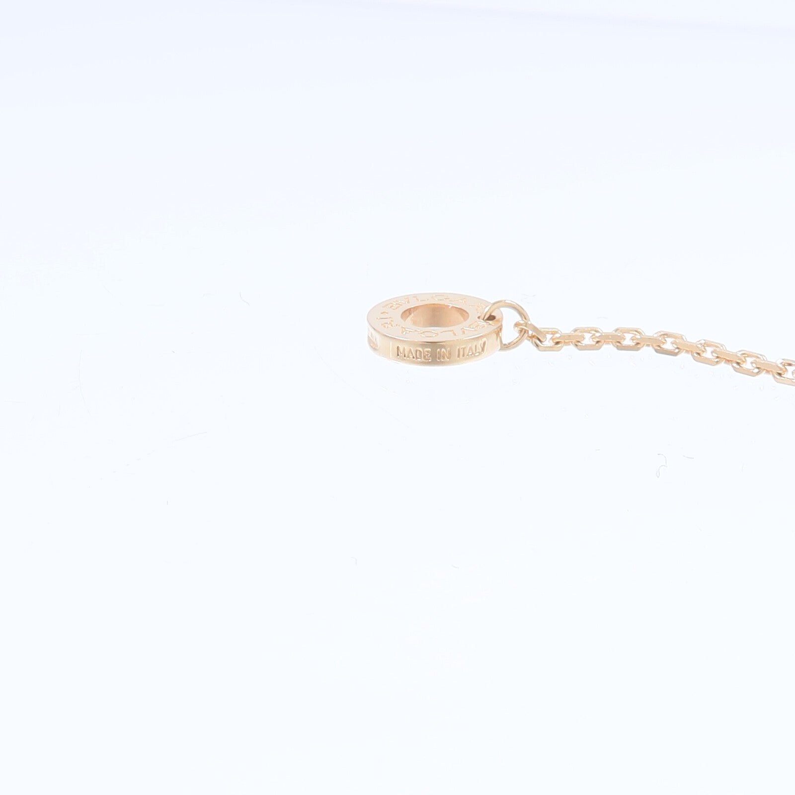 BVLGARI 18K玫瑰金Divas'Dream Necklace珍珠母貝項鍊