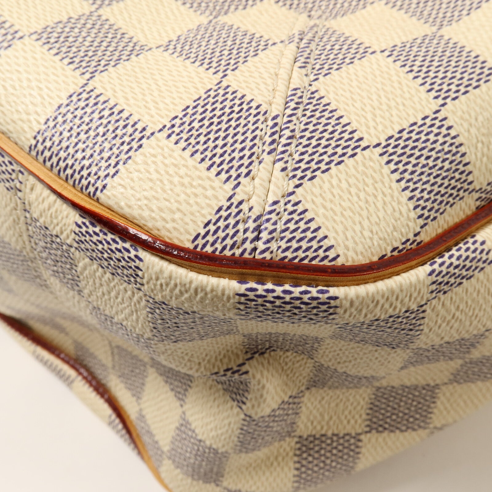 LOUIS VUITTON Damier Azur Soffi手挽肩背兩用袋