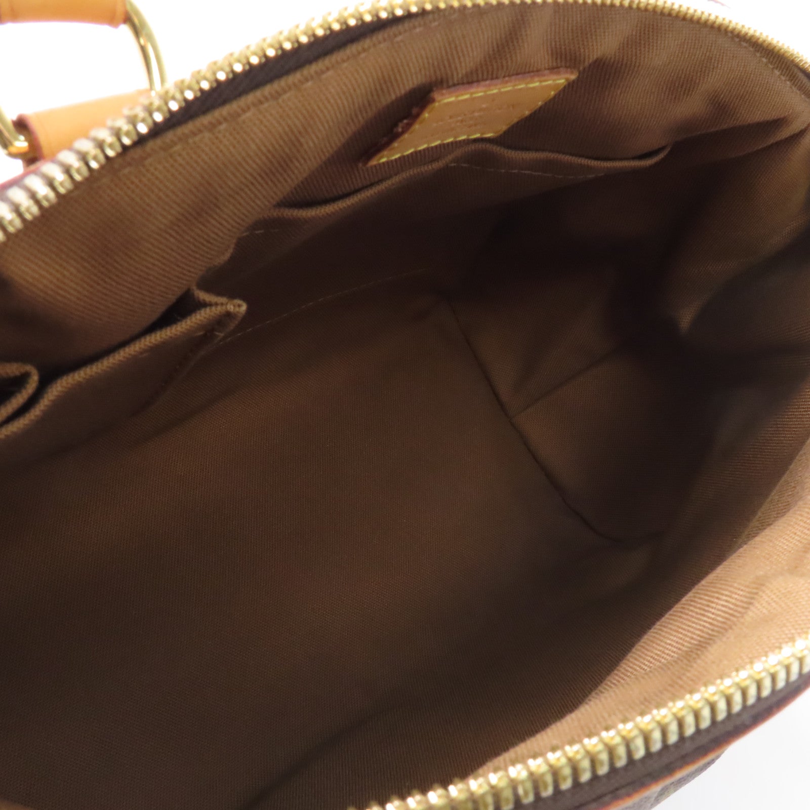 LOUIS VUITTON Monogram Tivoli PM金扣手挽袋啡色