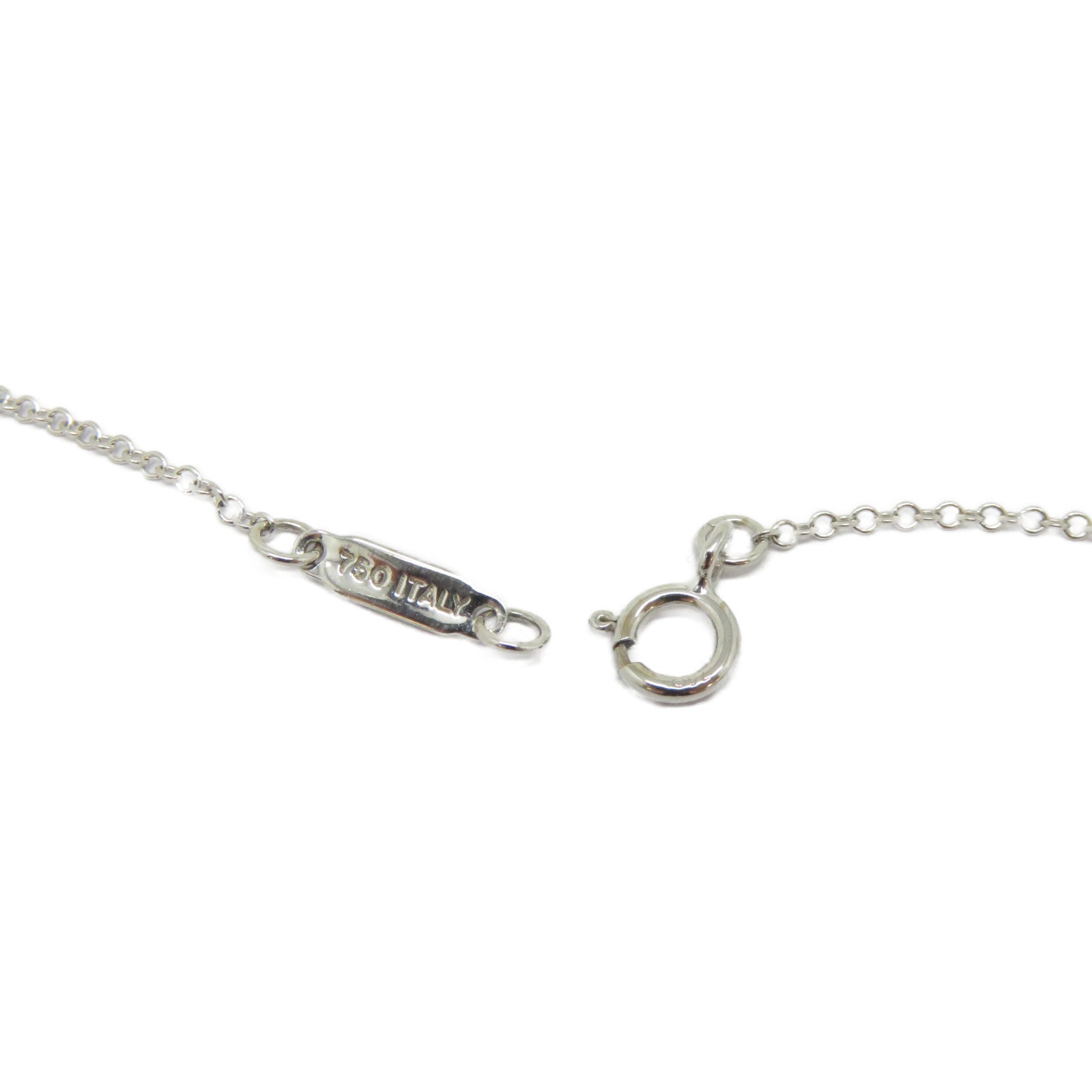 TIFFANY＆CO 【激減優惠】18K白金Atlas Necklace項鍊