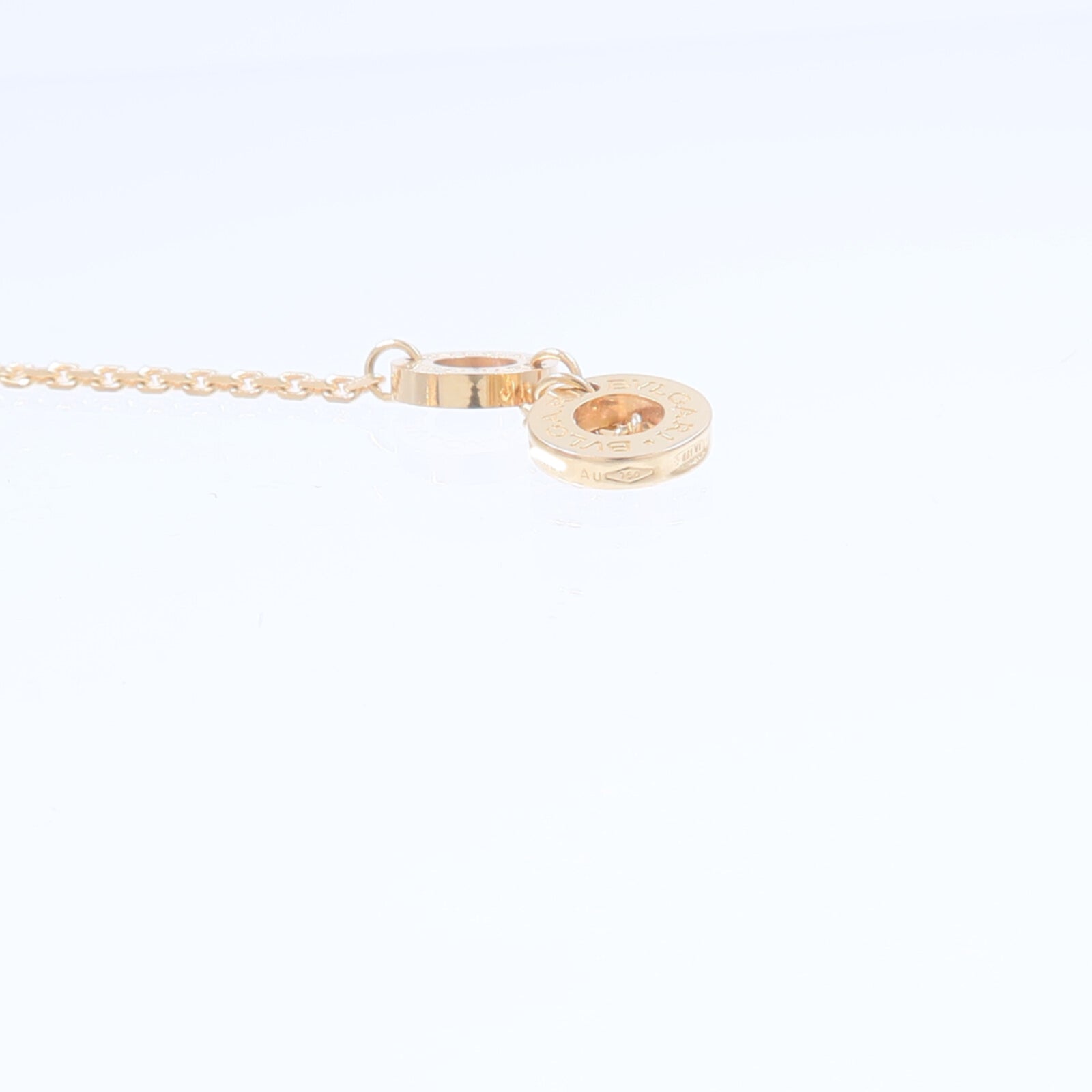 BVLGARI 18K玫瑰金Divas'Dream Necklace珍珠母貝項鍊