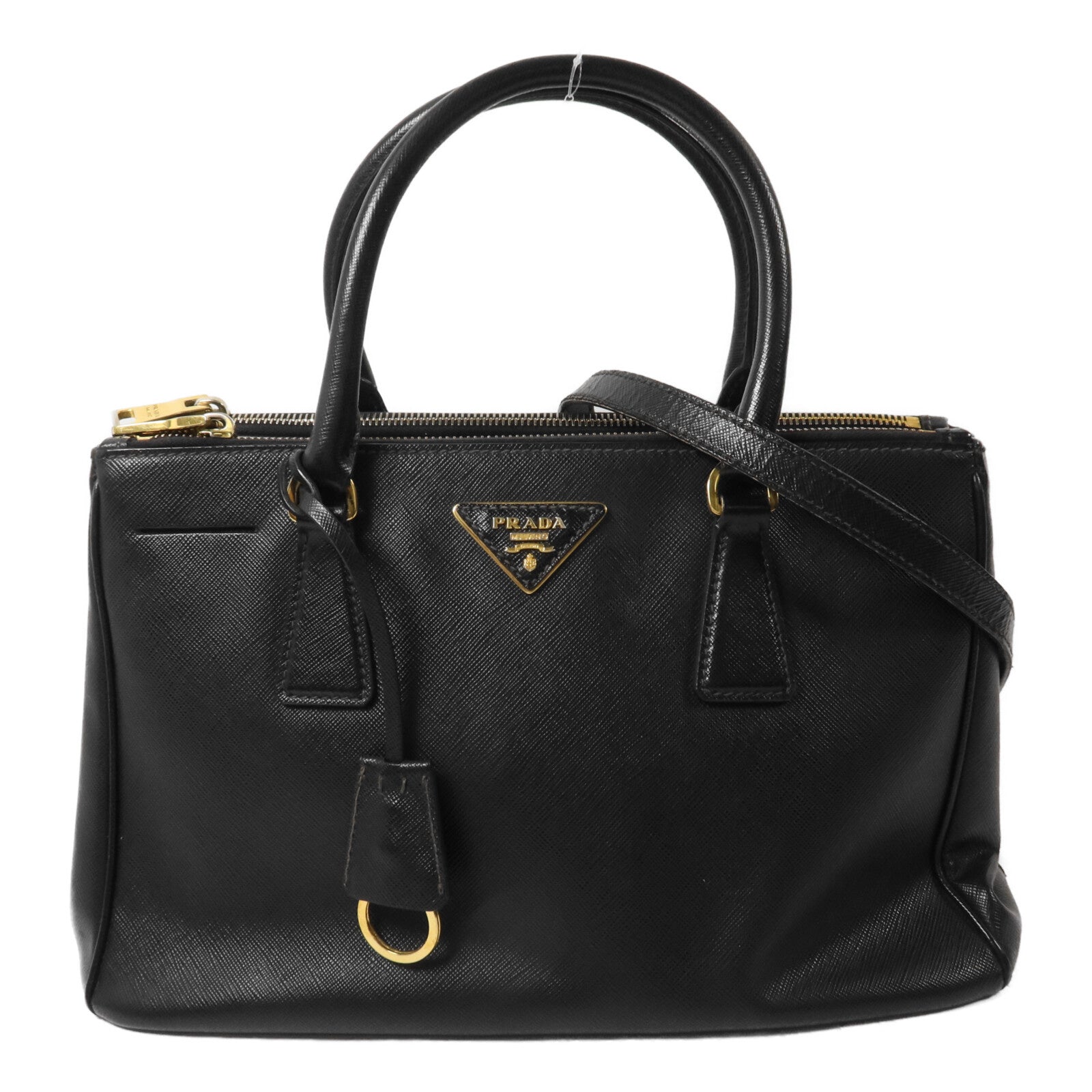 PRADA Saffiano皮革Galleria手挽肩背兩用袋