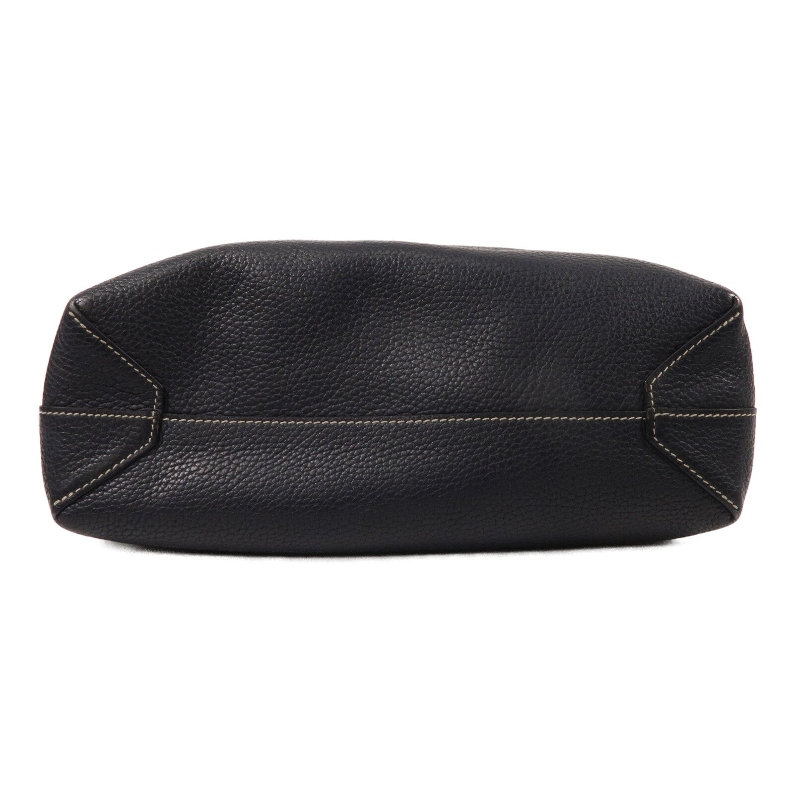 HERMES Clemence皮革Double Sens 36手挽袋 Bleu Nuit/Vert Vertigo