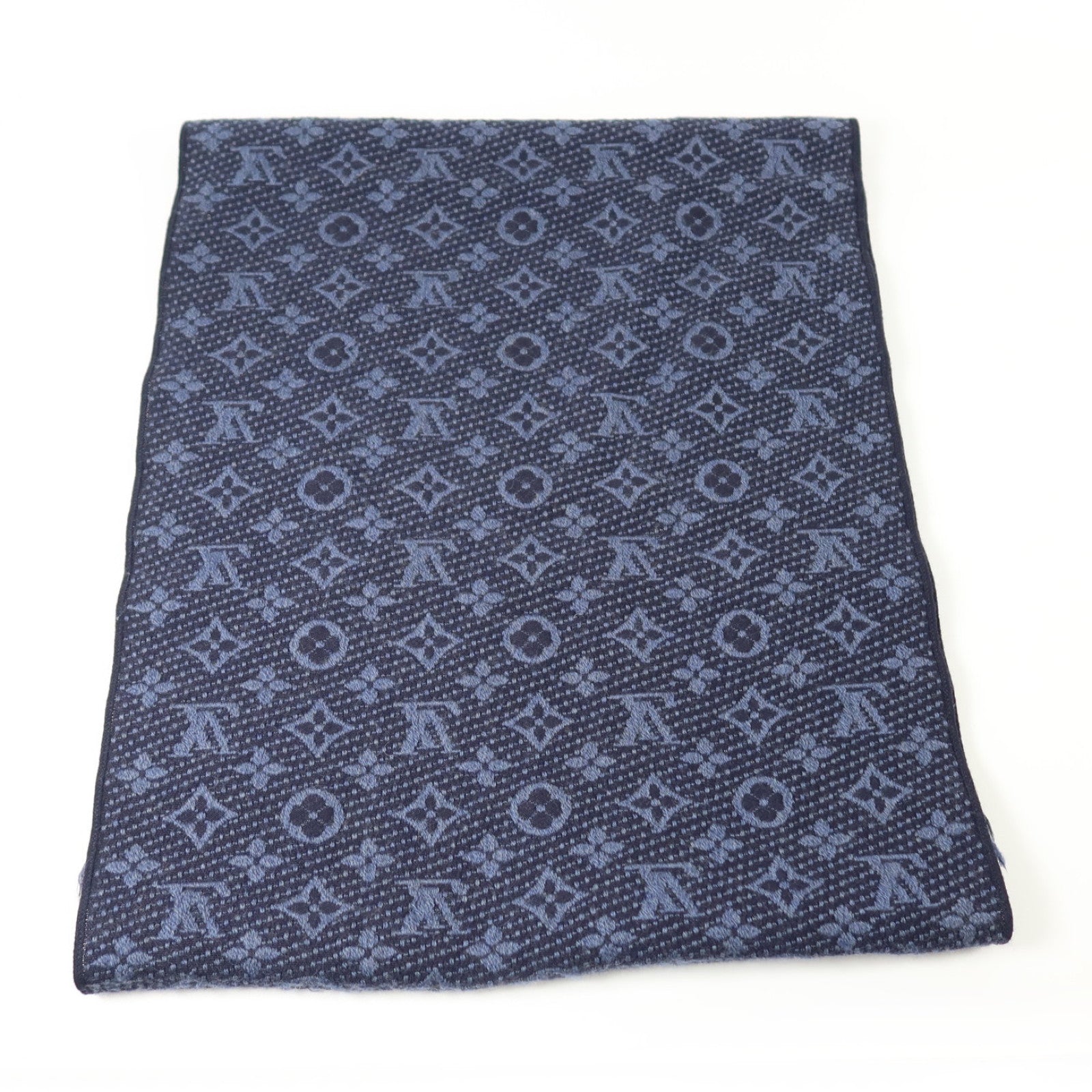 LOUIS VUITTON 羊毛Monogram Classic 172x38圍巾