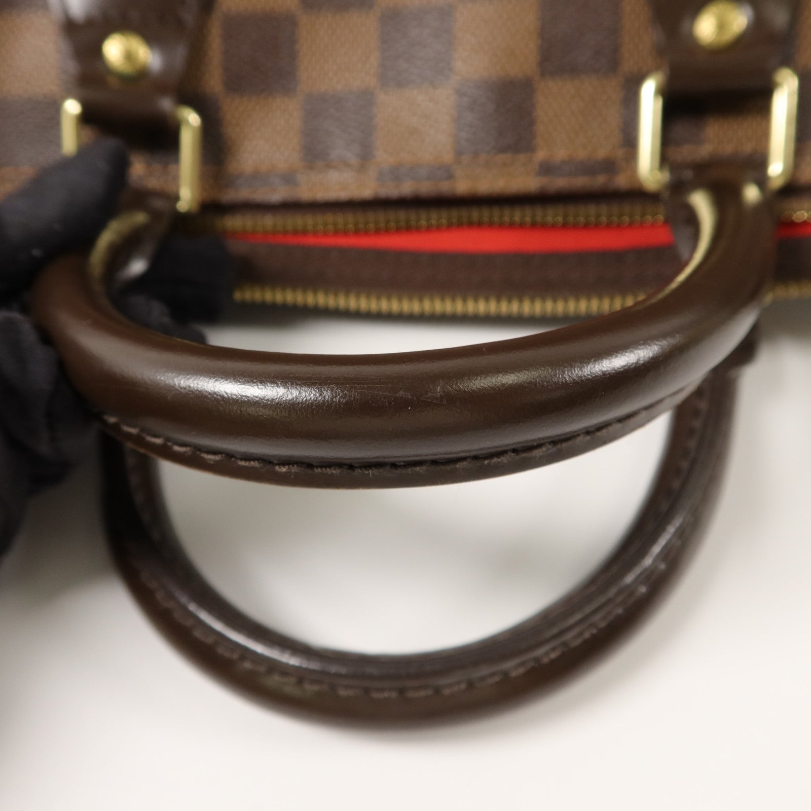 LOUIS VUITTON Damier Speedy Bandouliere 35手挽肩背兩用袋