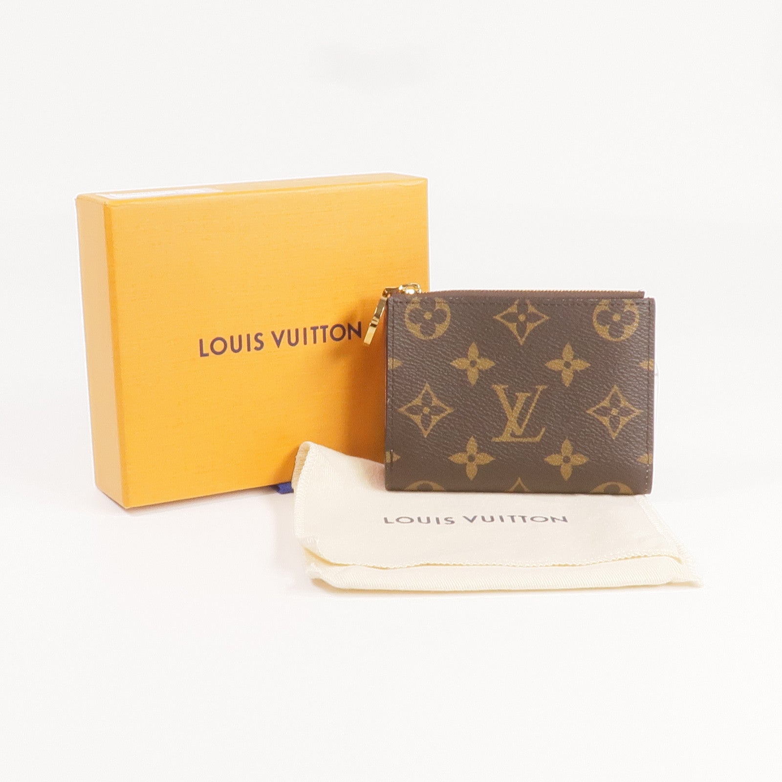 LOUIS VUITTON Monogram Wallet金扣錢包