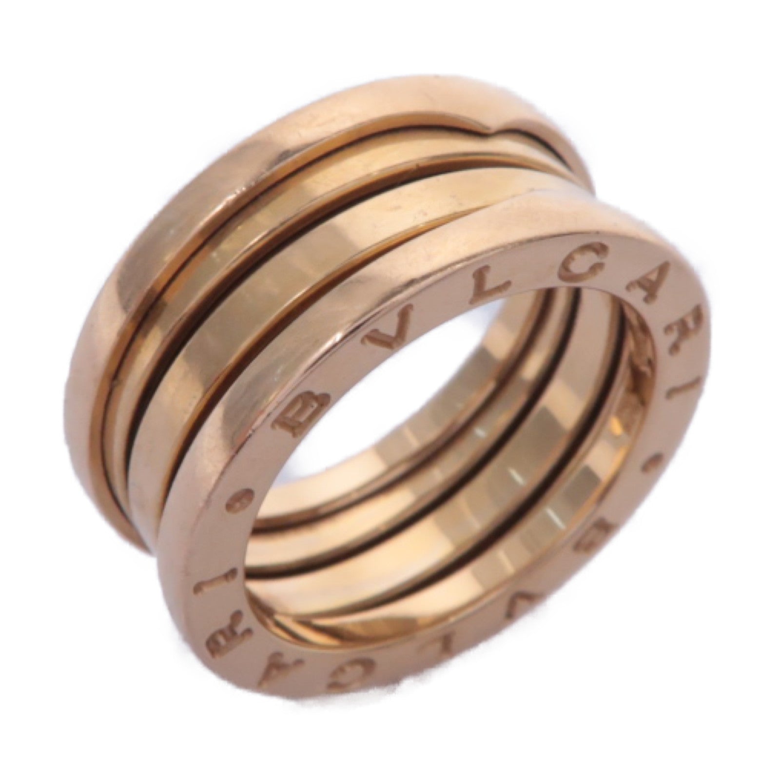 BVLGARI 【激減優惠】18K玫瑰金B.zero1戒指Bvlgari#52/US#6