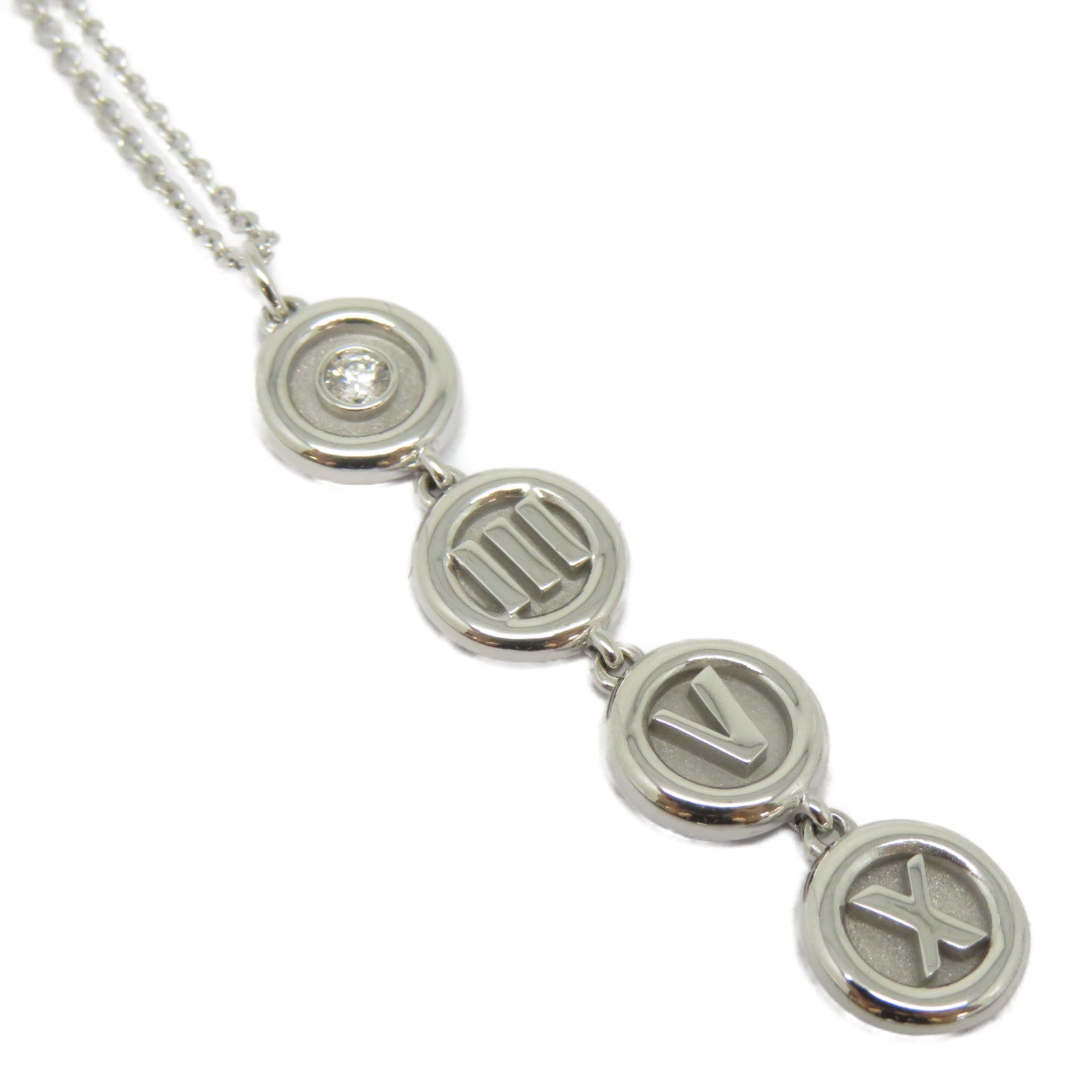 TIFFANY＆CO 【激減優惠】18K白金Atlas Necklace項鍊