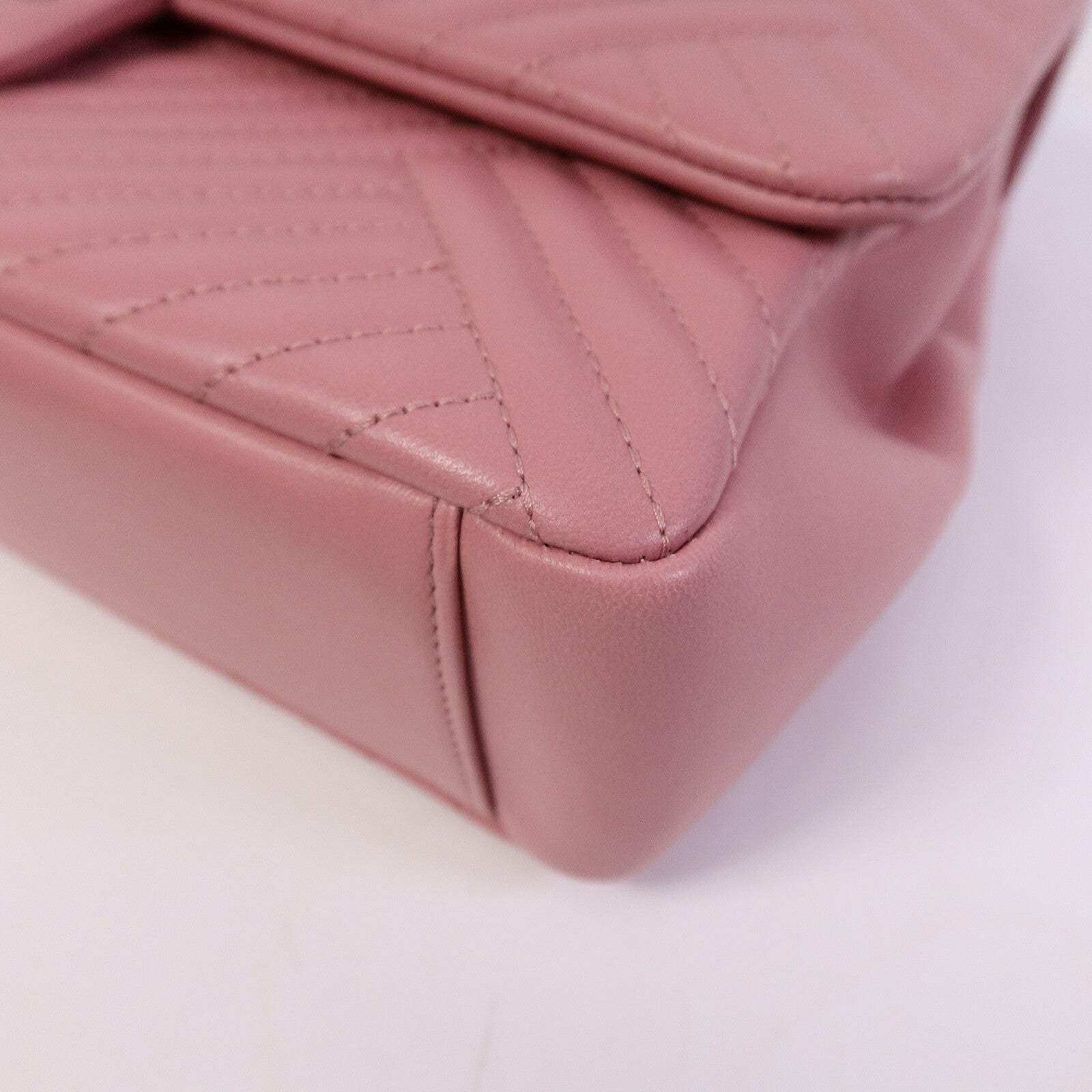 CHANEL 牛皮皮革Chain Shoulder Bag鏈帶肩背袋