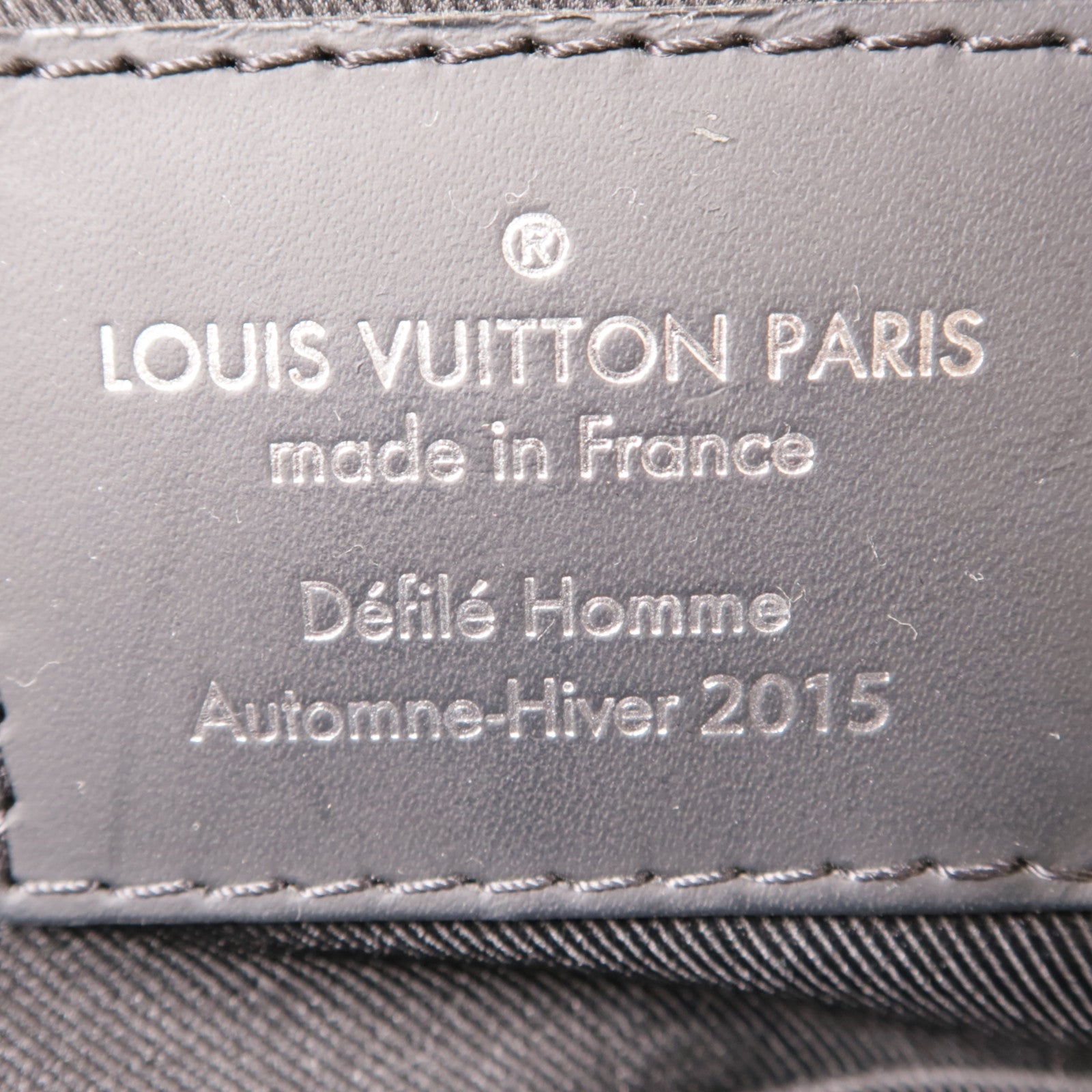 LOUIS VUITTON Damier Graphite Christopher Nemeth Amazon銀扣肩背袋