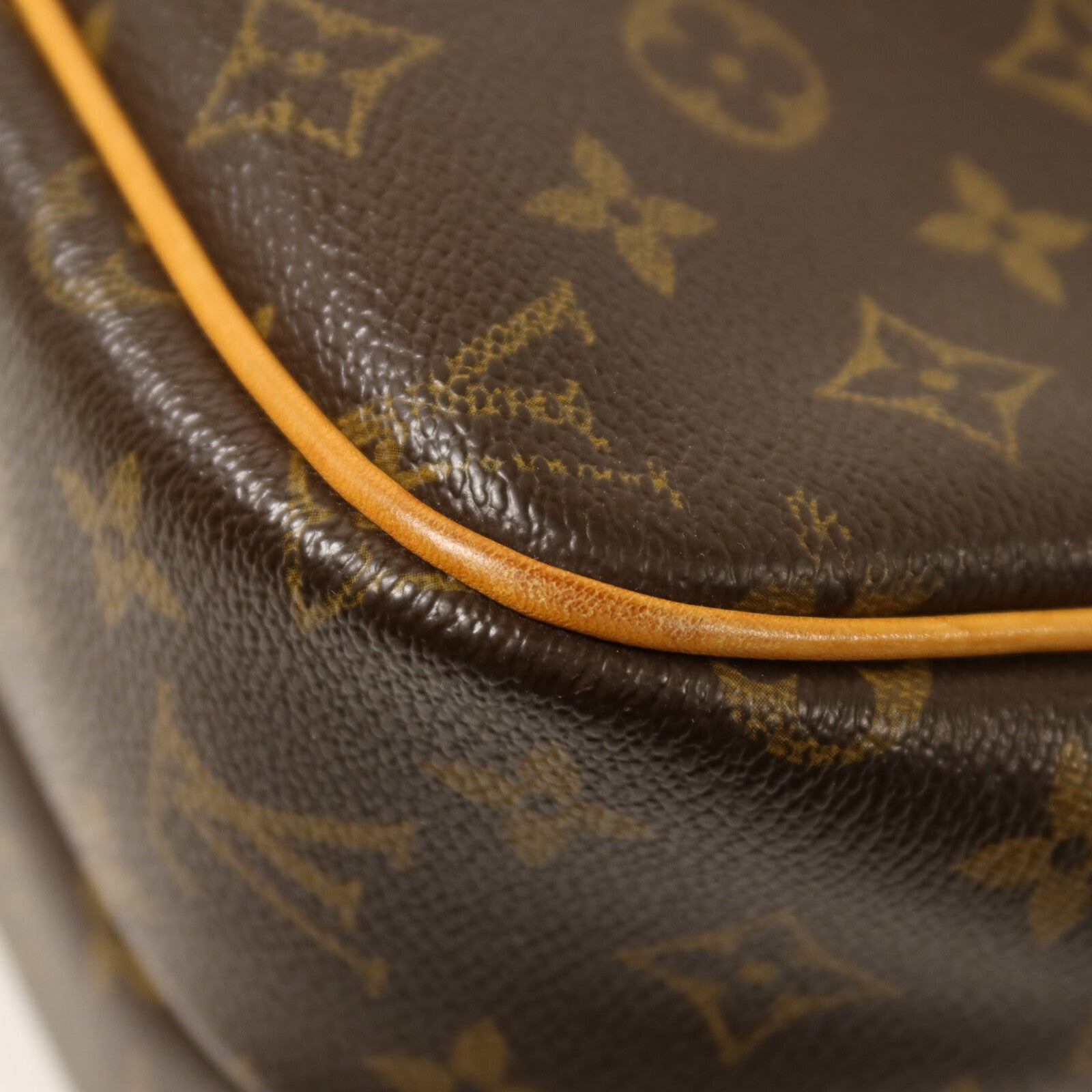 LOUIS VUITTON Monogram Reporter PM金扣肩背袋