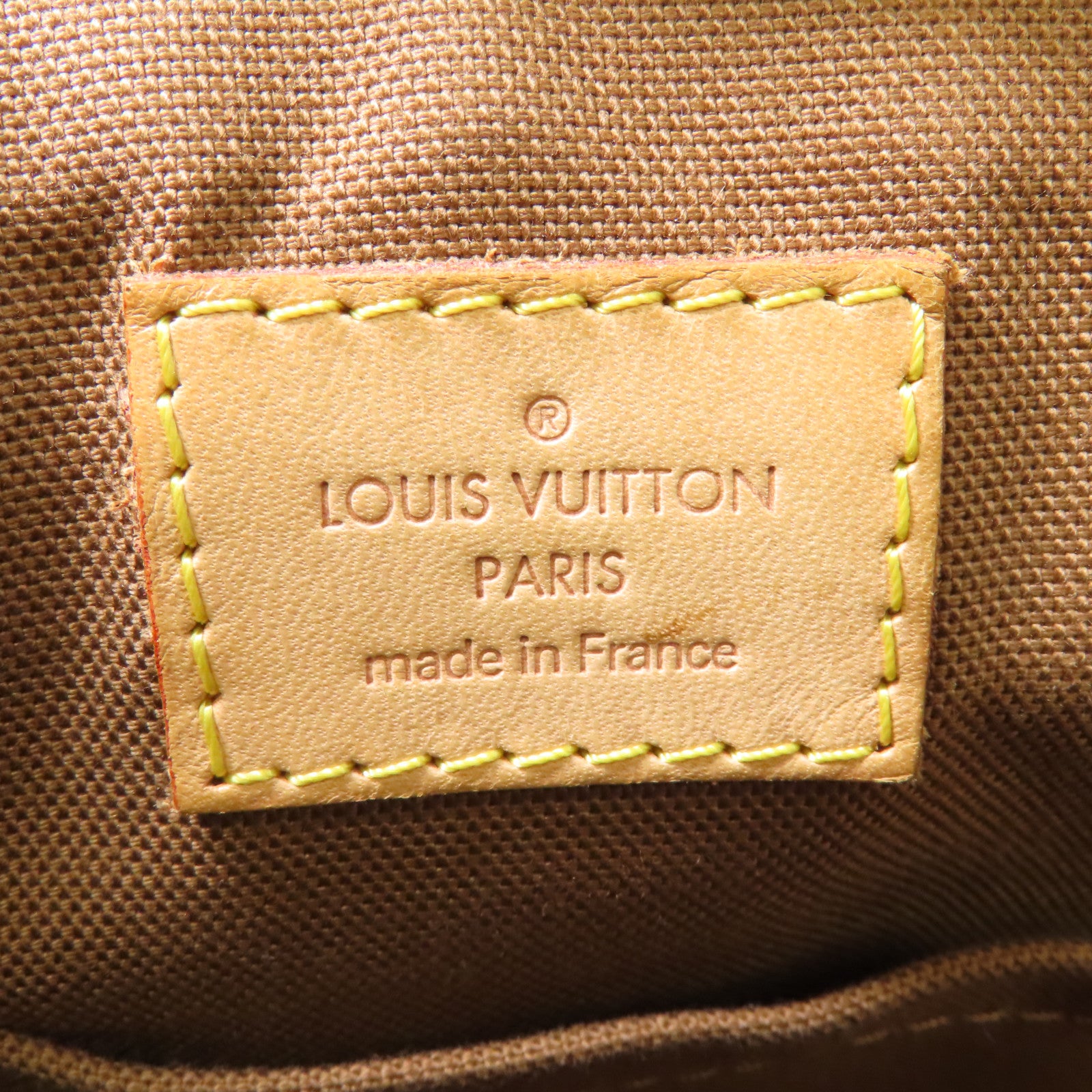 LOUIS VUITTON Monogram Tivoli PM金扣手挽袋啡色