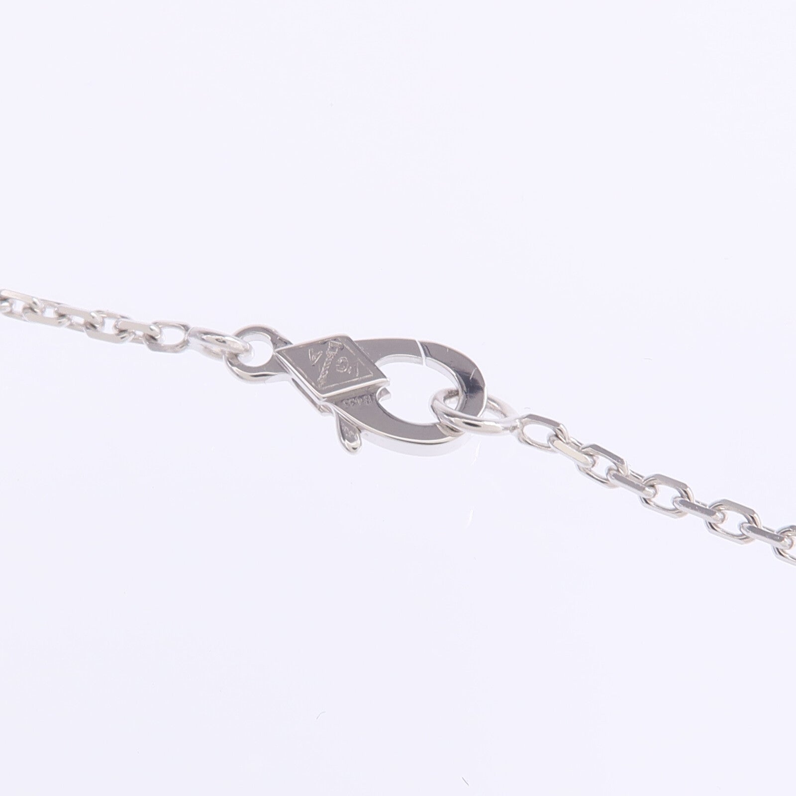 Van Cleef & Arpels 18K白金Frivole Pendant Small Model鑽石項鍊