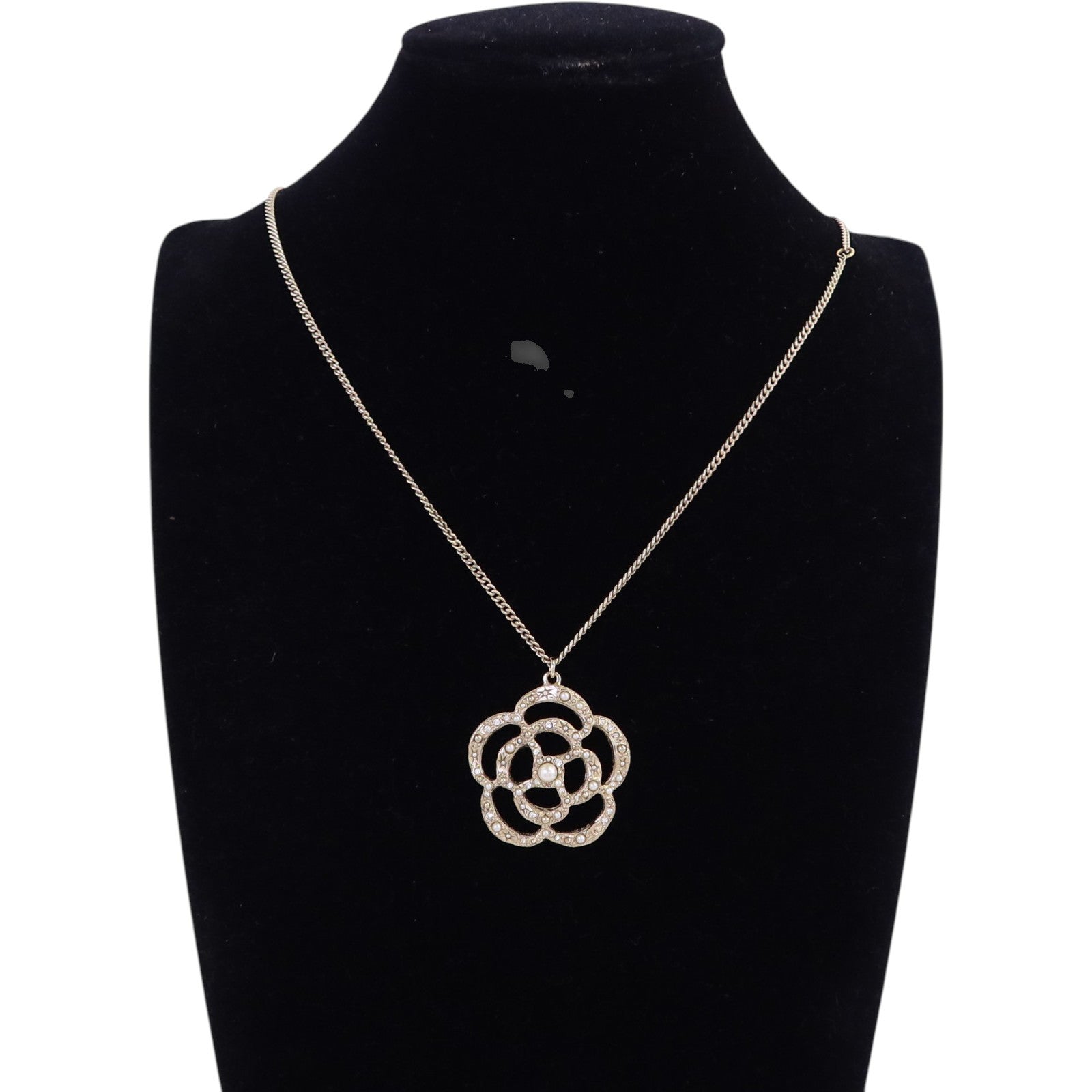 CHANEL 【激減優惠】金屬/仿珍珠/水鑽Necklace金扣項鏈