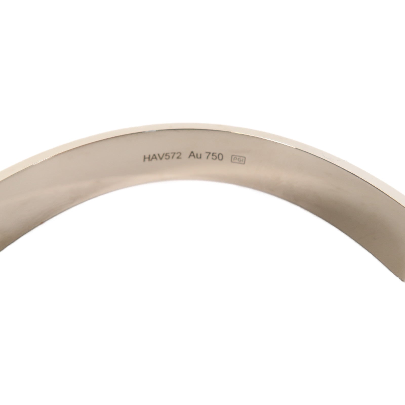 CARTIER 18K白金Love White Gold Bracelet手鐲