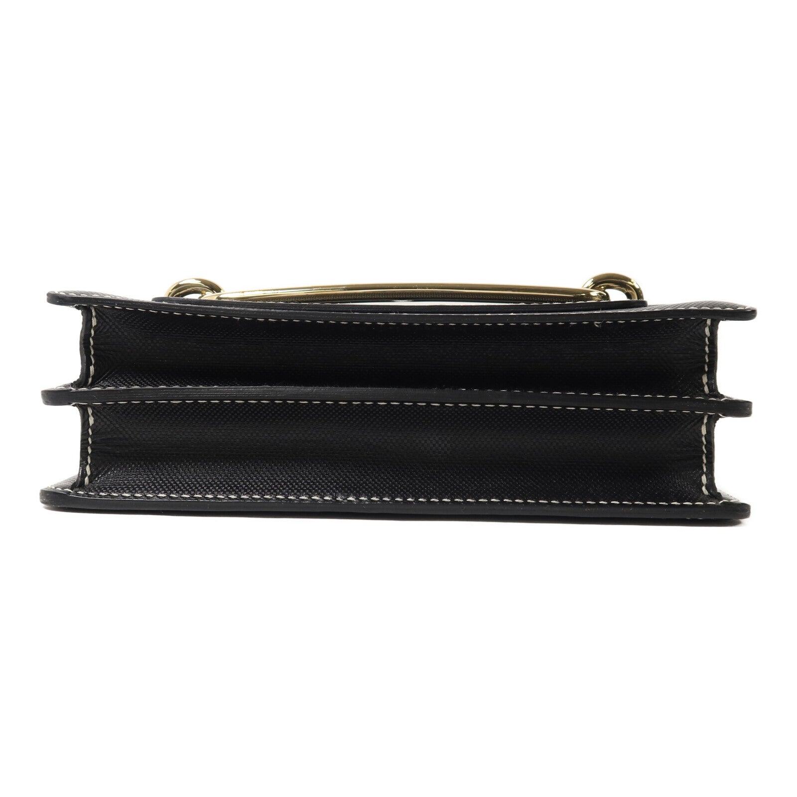 HERMES Grain d'H皮革Roulis 23肩背袋Noir